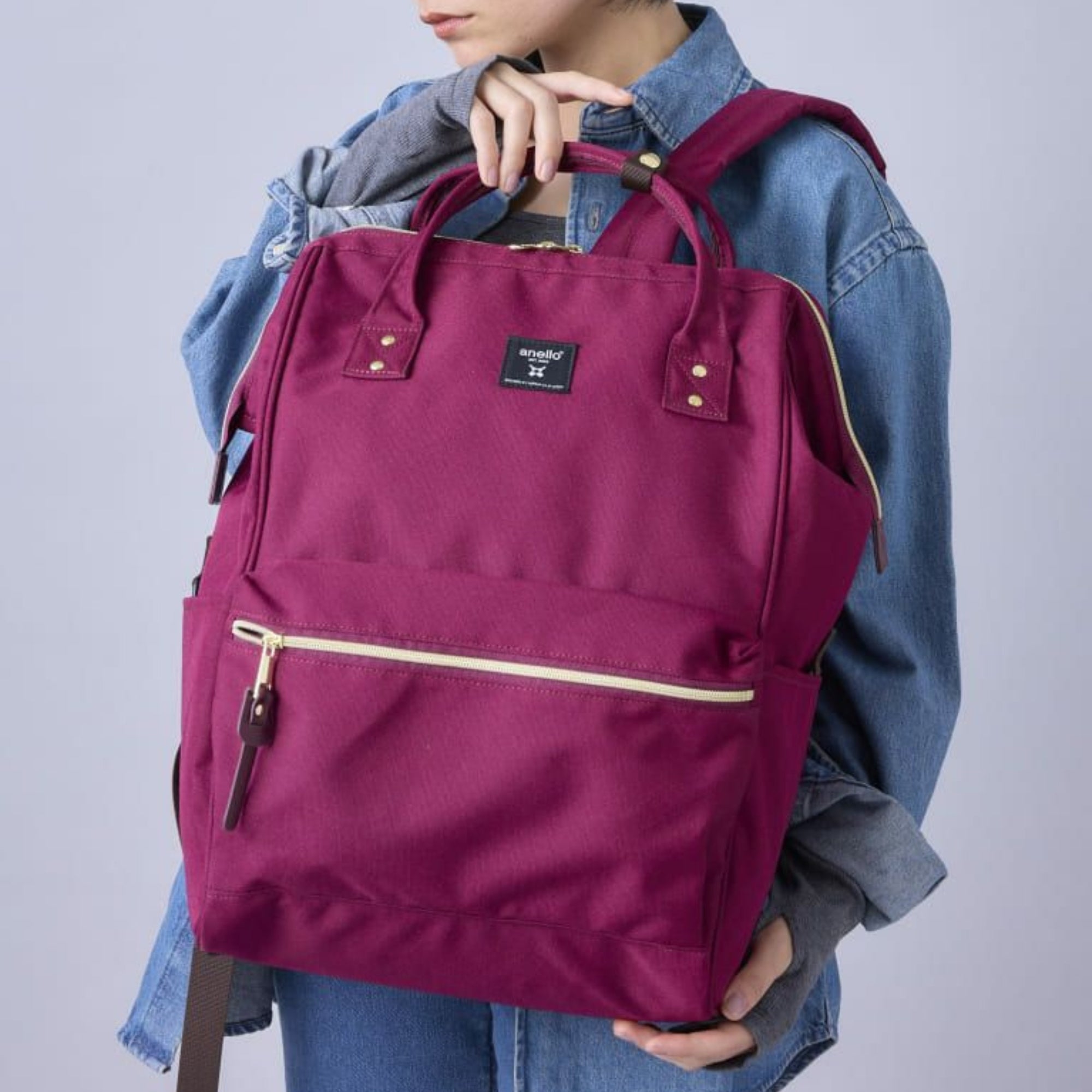 Anello Cross Bottle Backpack Large