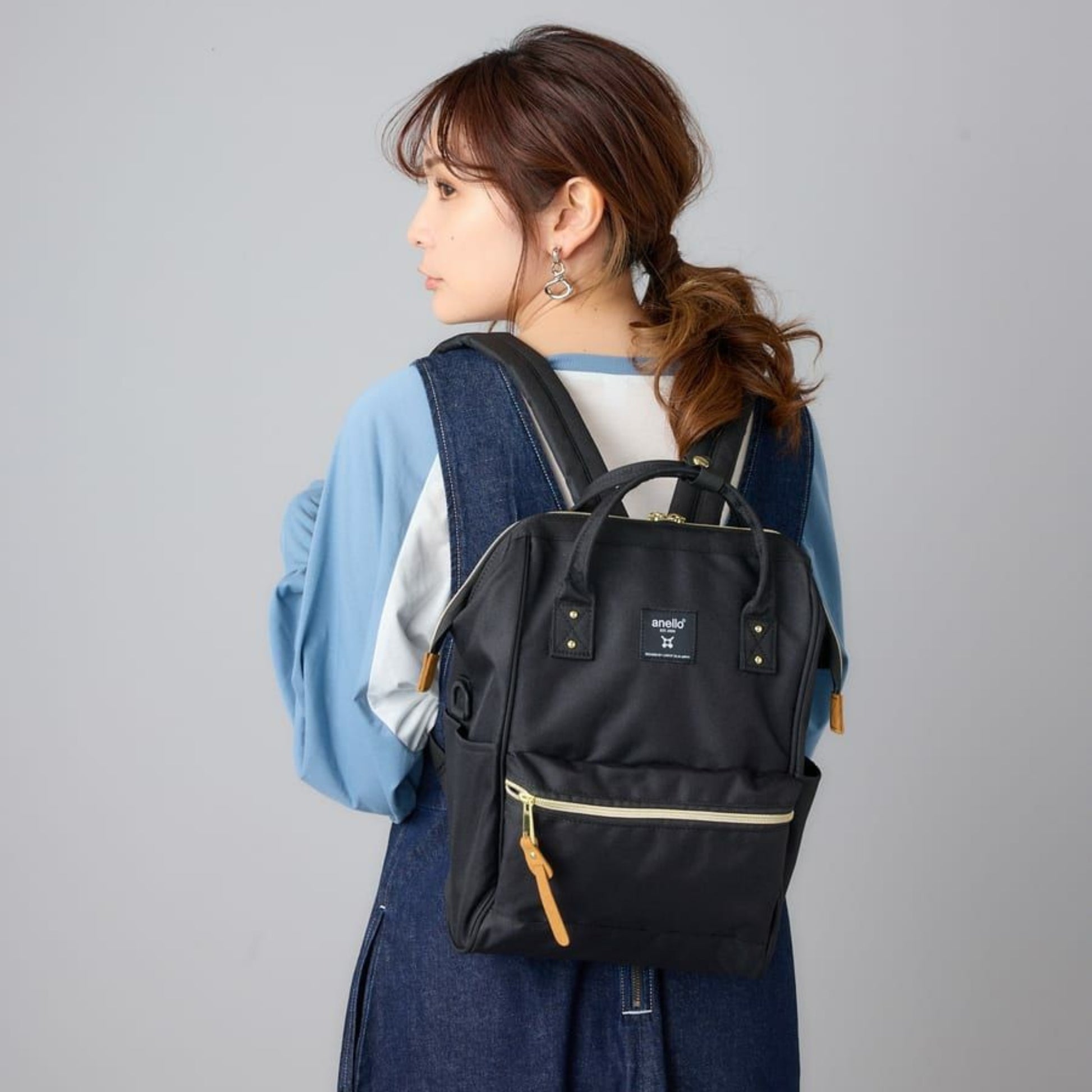 Anello Cross Bottle Backpack Small