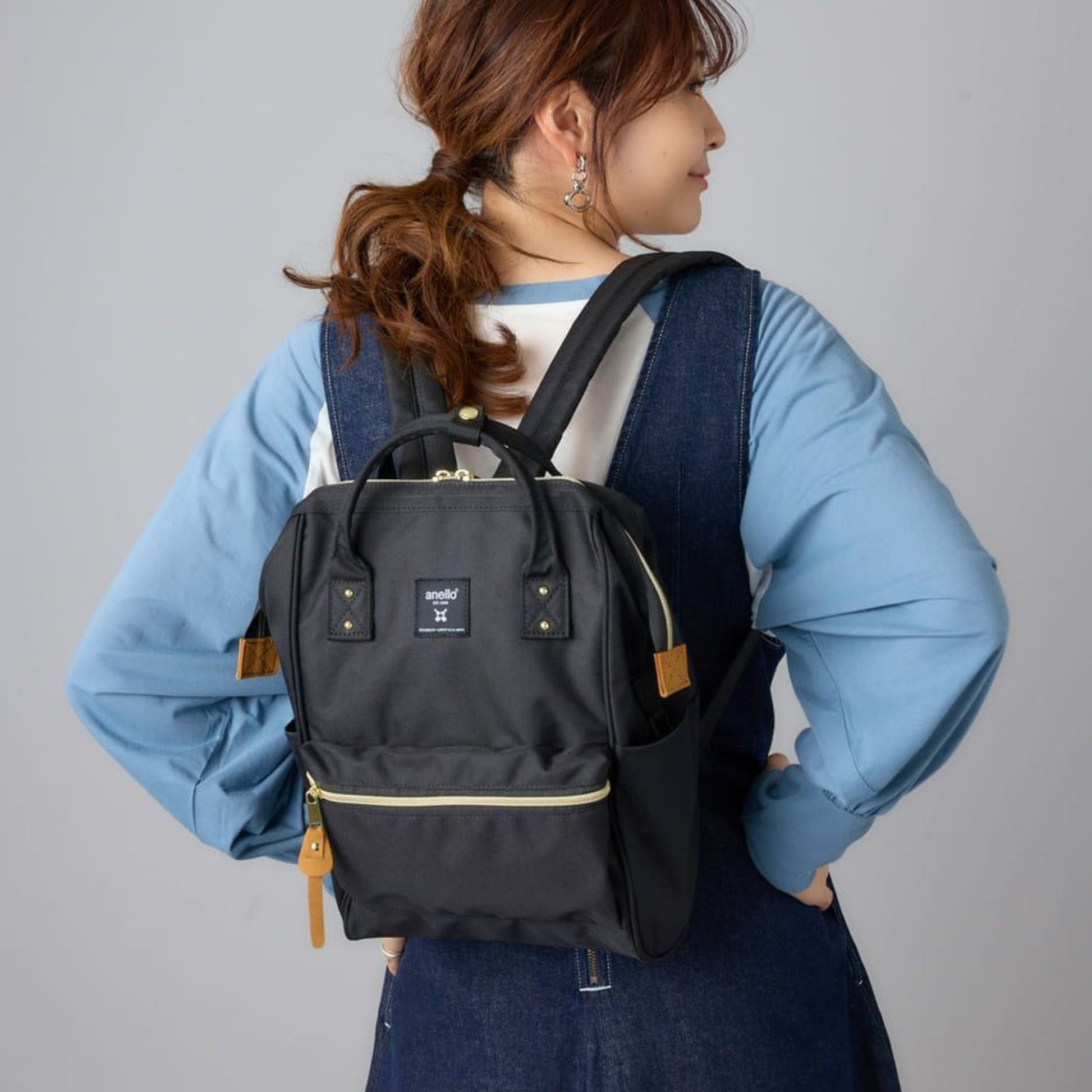 Anello Cross Bottle Backpack Small