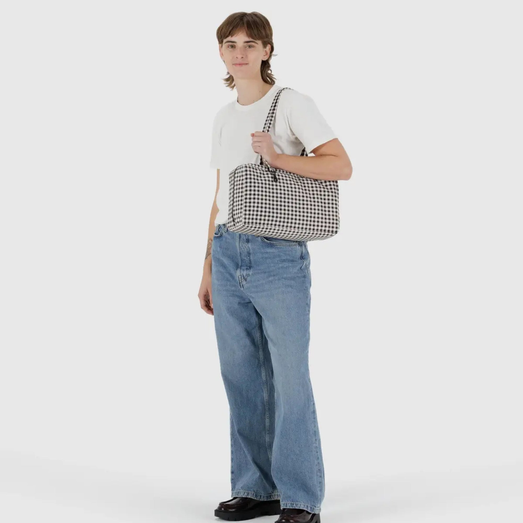 Baggu Medium Nylon Bowler Bag