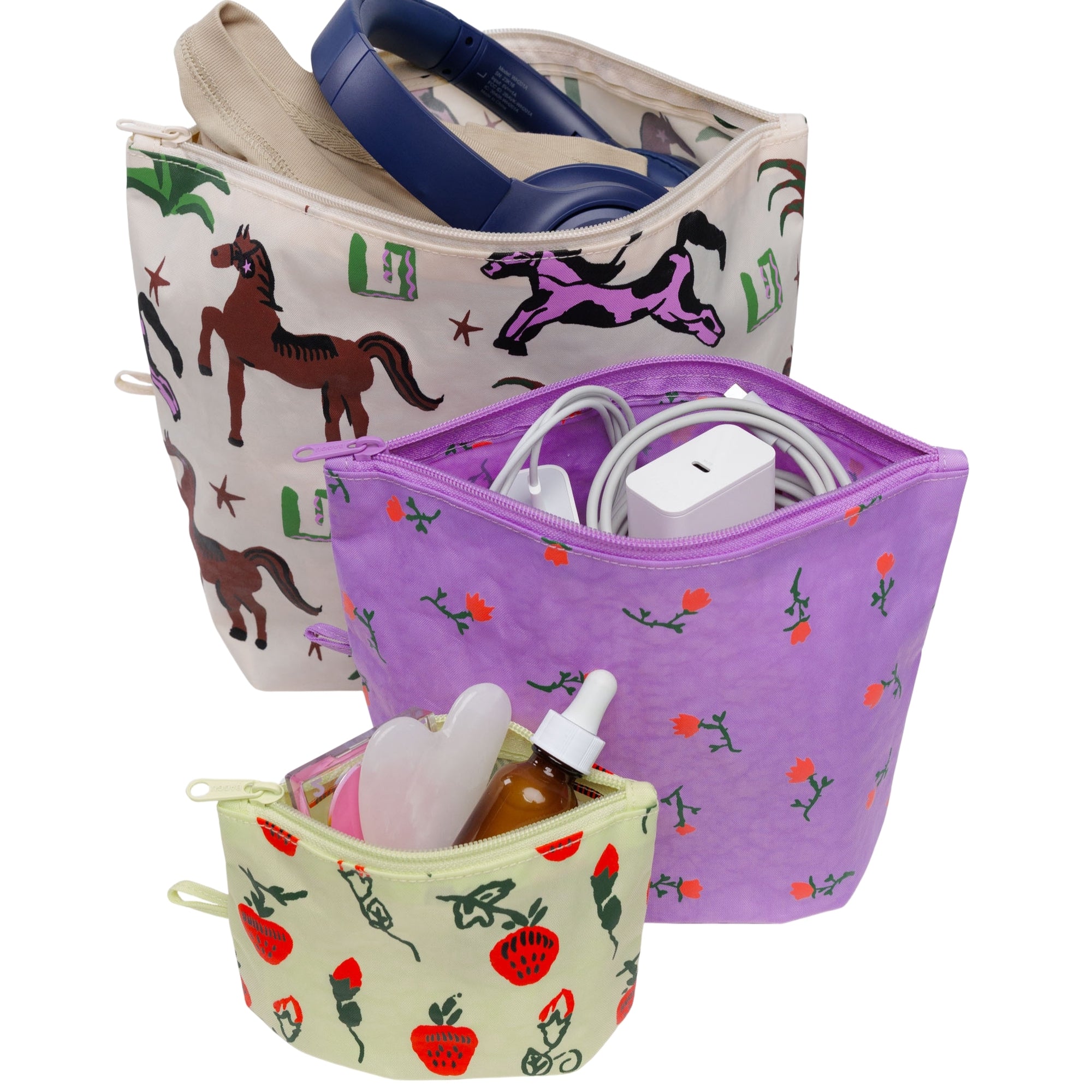 Baggu Go Pouch Set