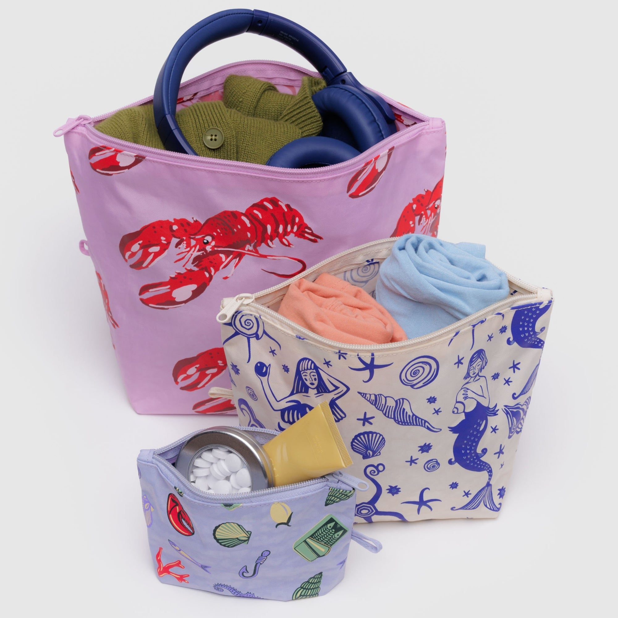 Baggu Go Pouch Set