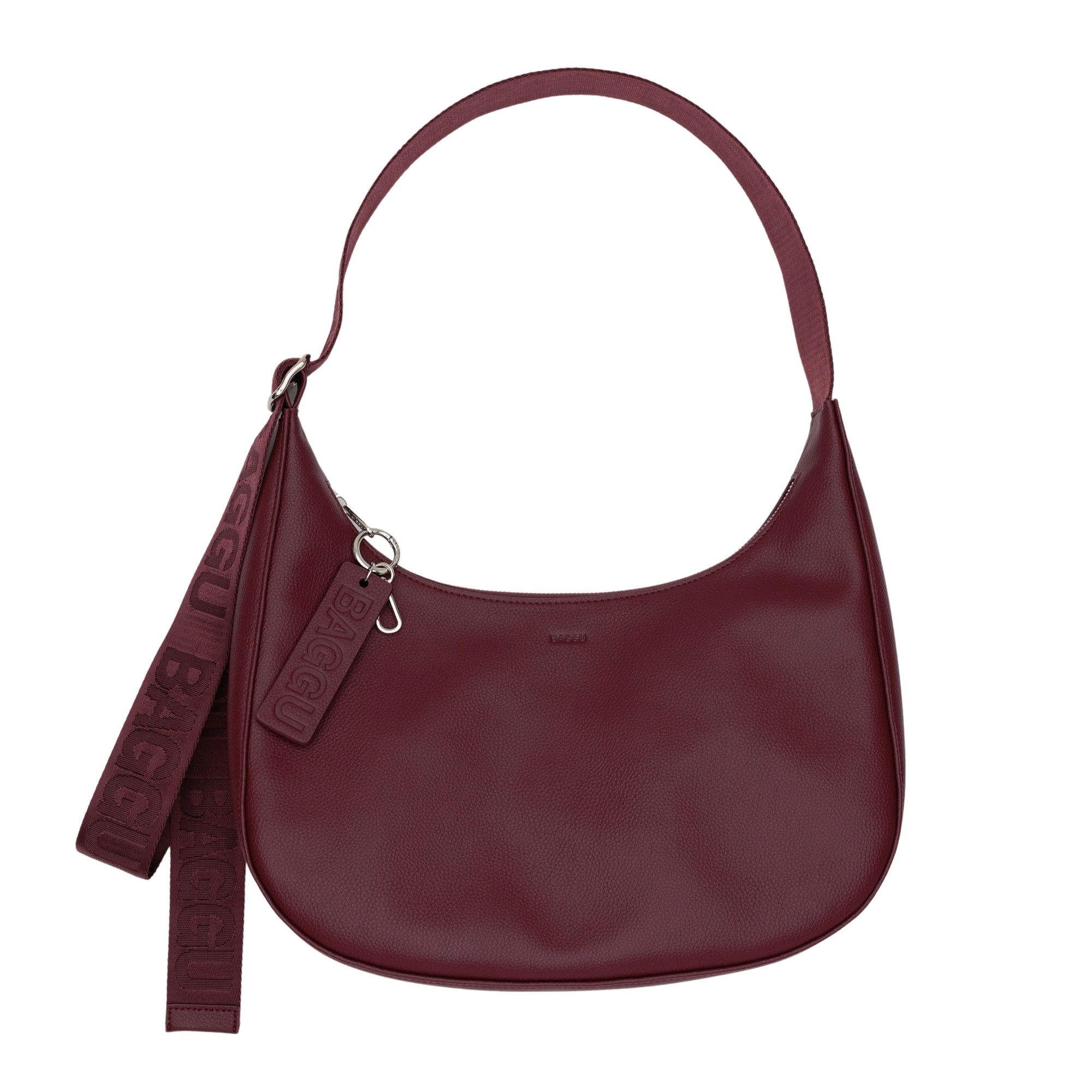 Baggu Medium Recycled Leather Crescent Bag