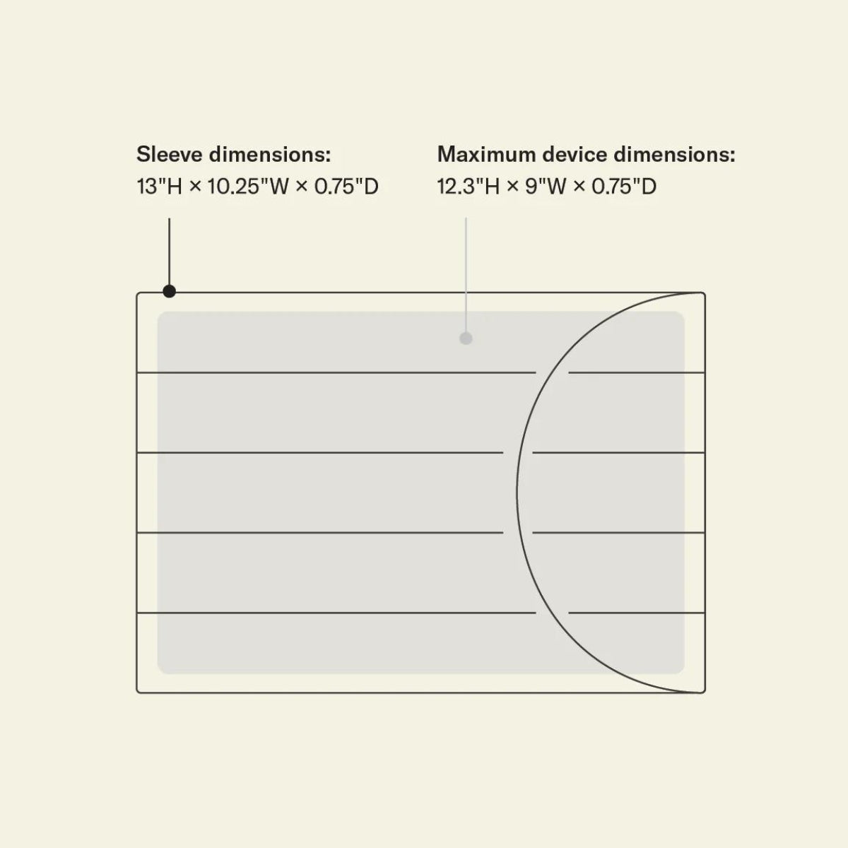 Baggu Puffy Laptop Sleeve 13"/14"