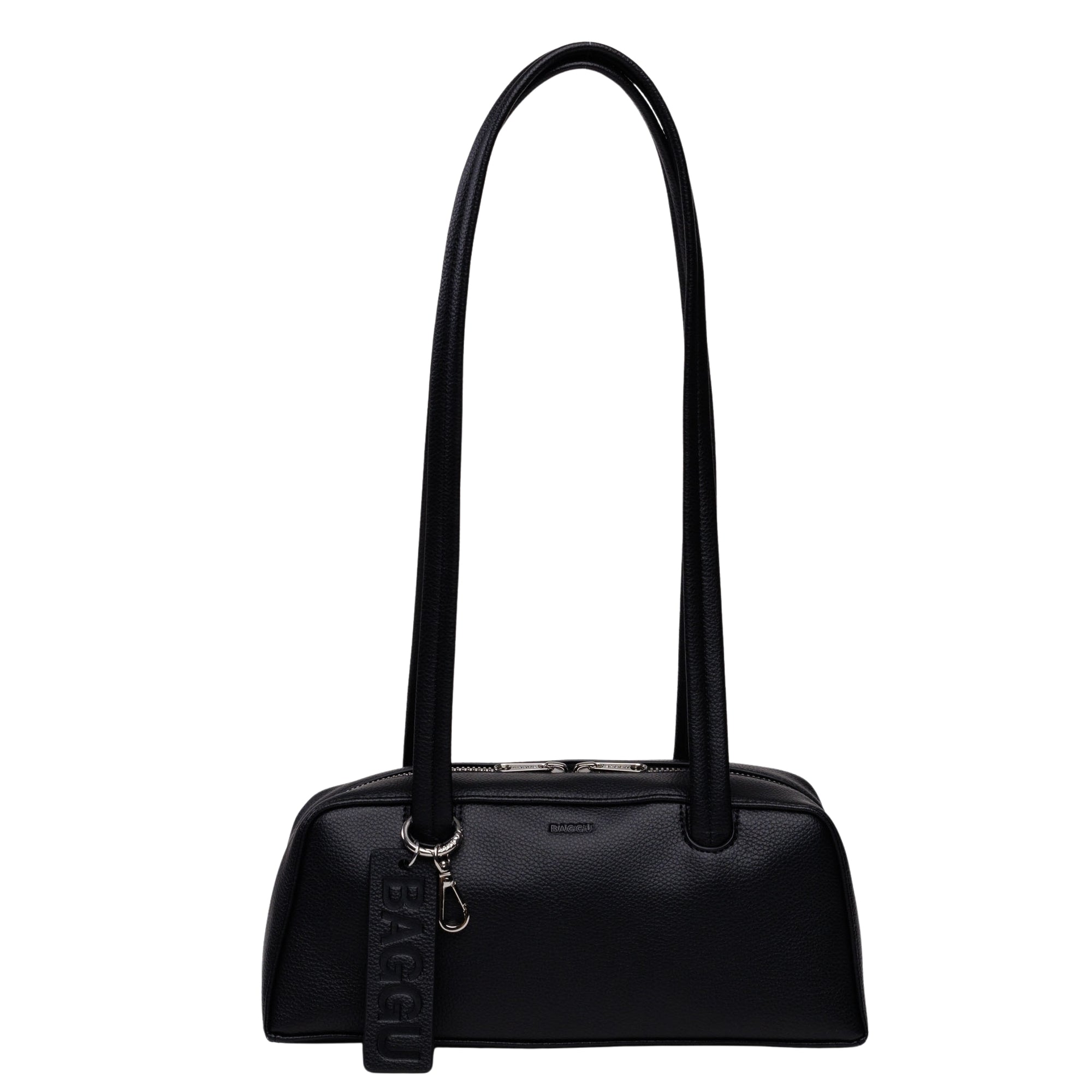Baggu Small Recycled Leather Bowler Bag