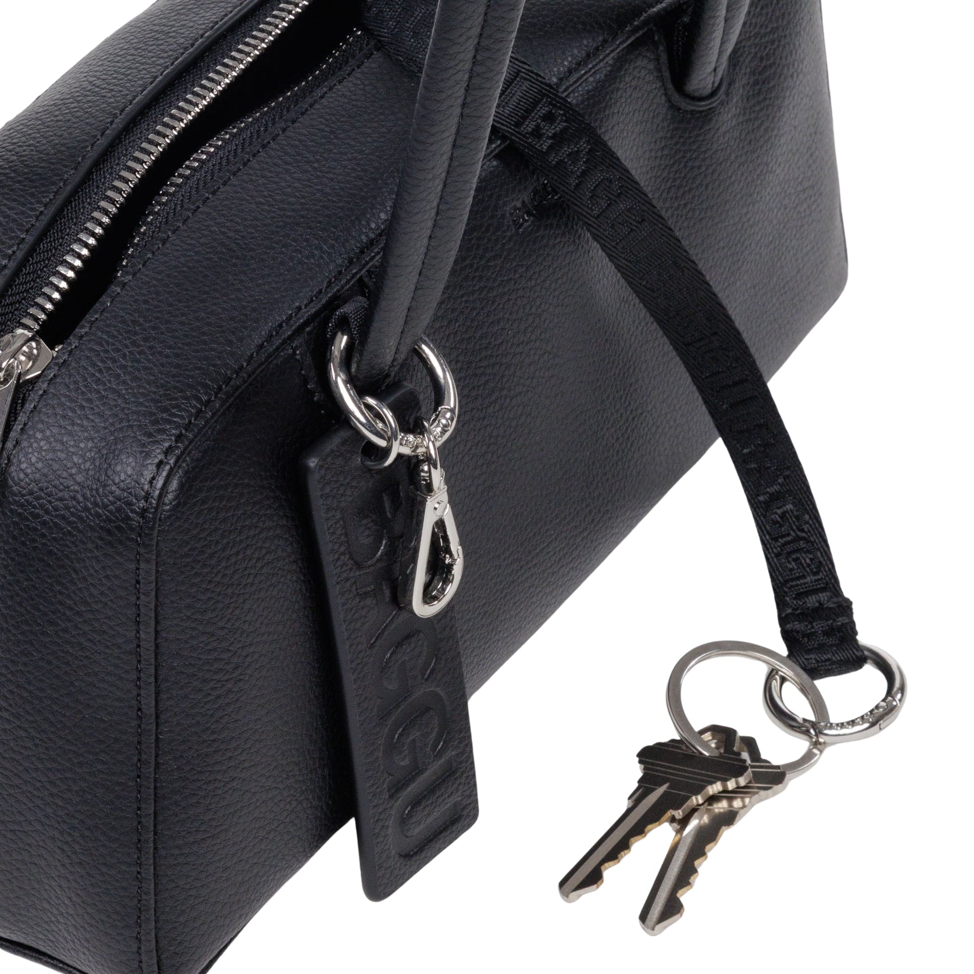 Baggu Small Recycled Leather Bowler Bag