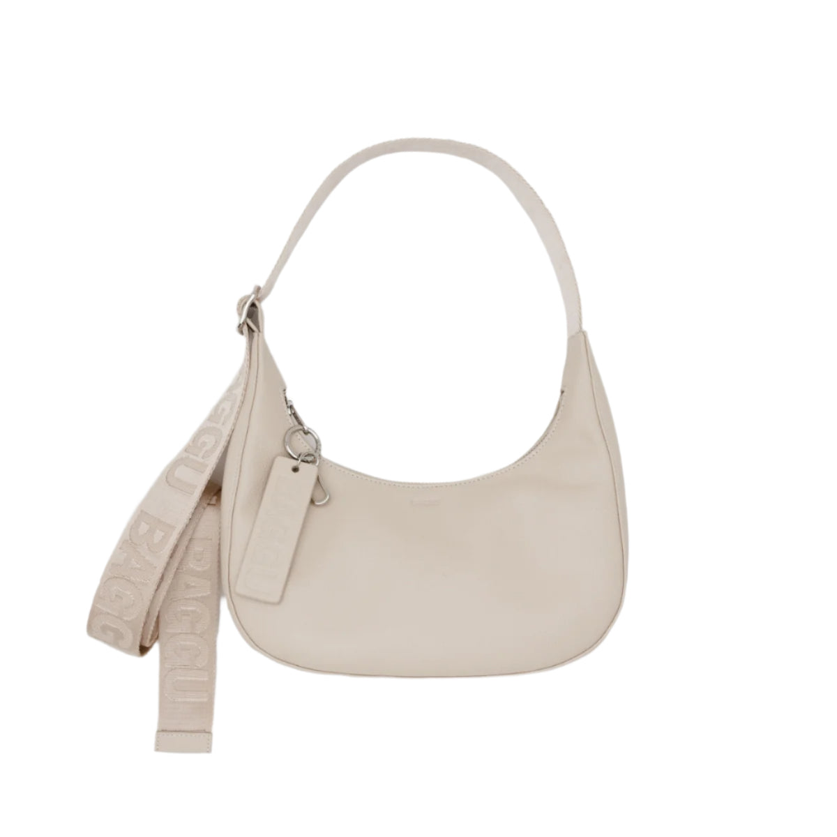 Baggu Small Recycled Leather Crescent Bag