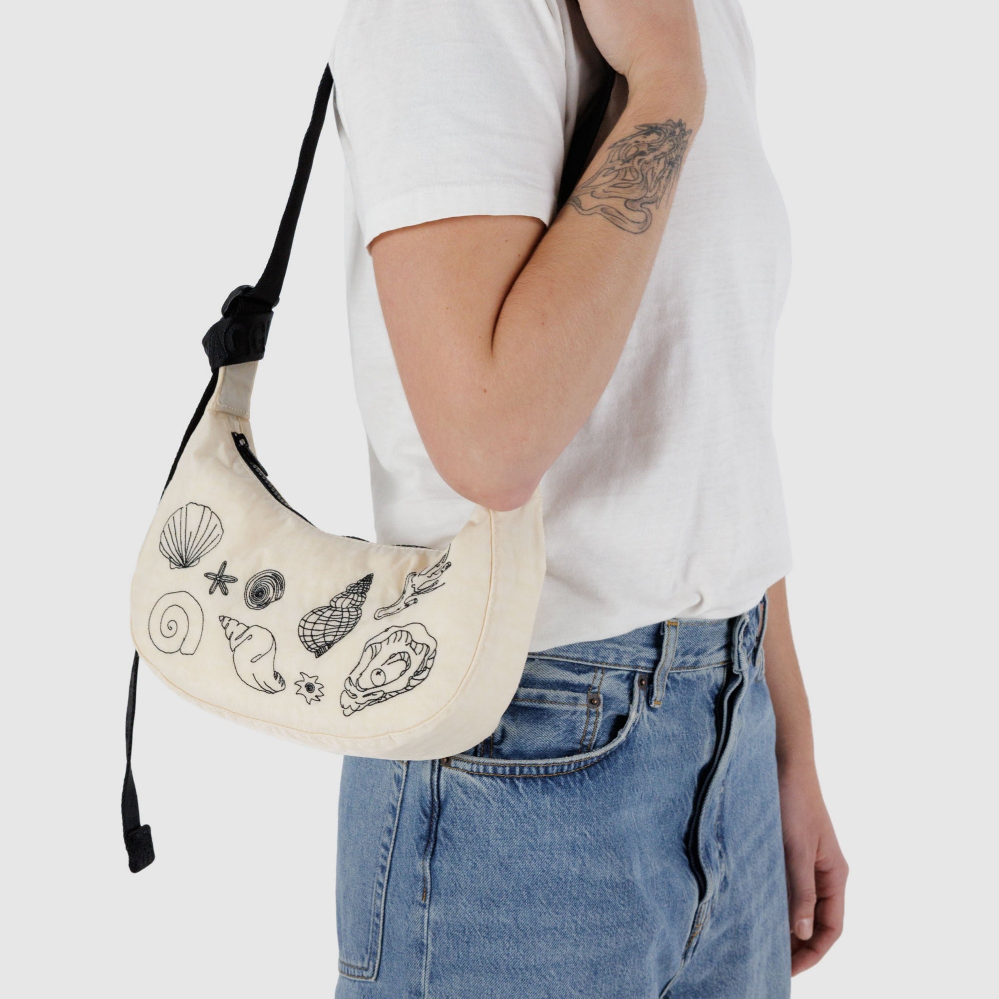 Baggu Small Nylon Crescent Bag