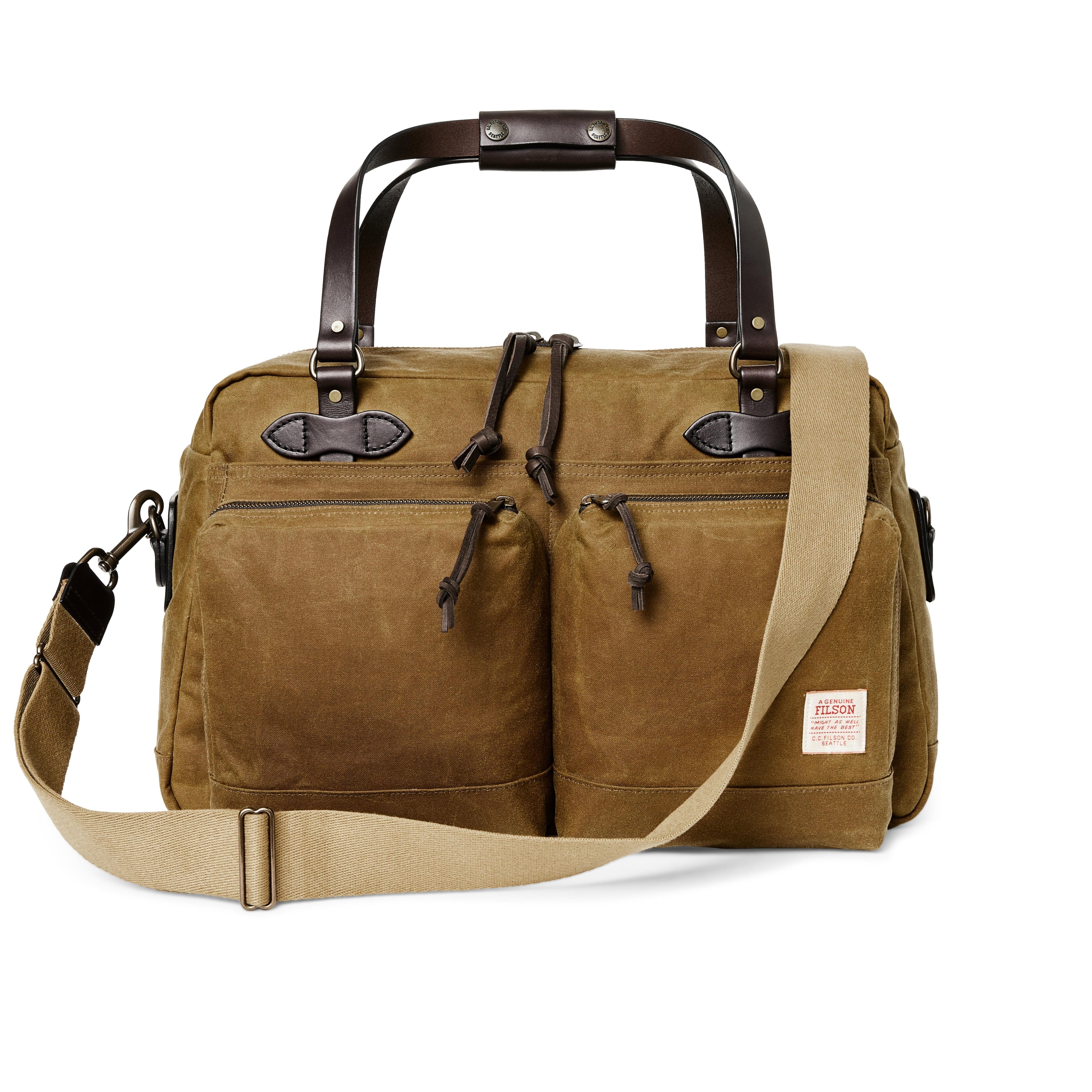 ★mlb02002★FILSON 48-HOUR TIN CLOTH DU Filson 48 Hour Tin Cloth Duffle Bag in Tan – Te Koop