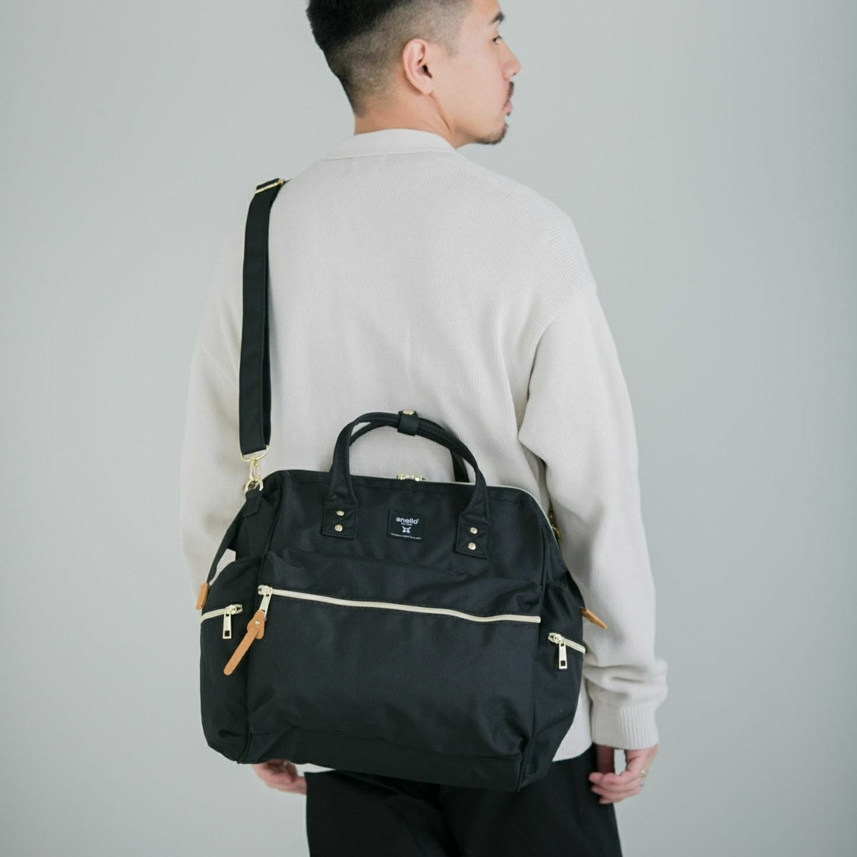 Anello Cross Bottle 3 Way Backpack