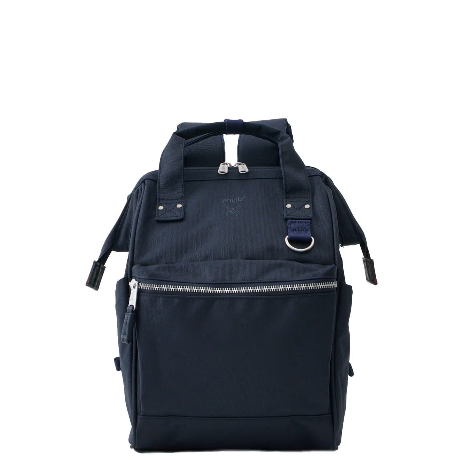 anello navy blue leather backpack Cross Bottle Large in Made of a light rigid polycanvas which is perfectly suitable for everyday use anello Rakuten Japan Backpack pu