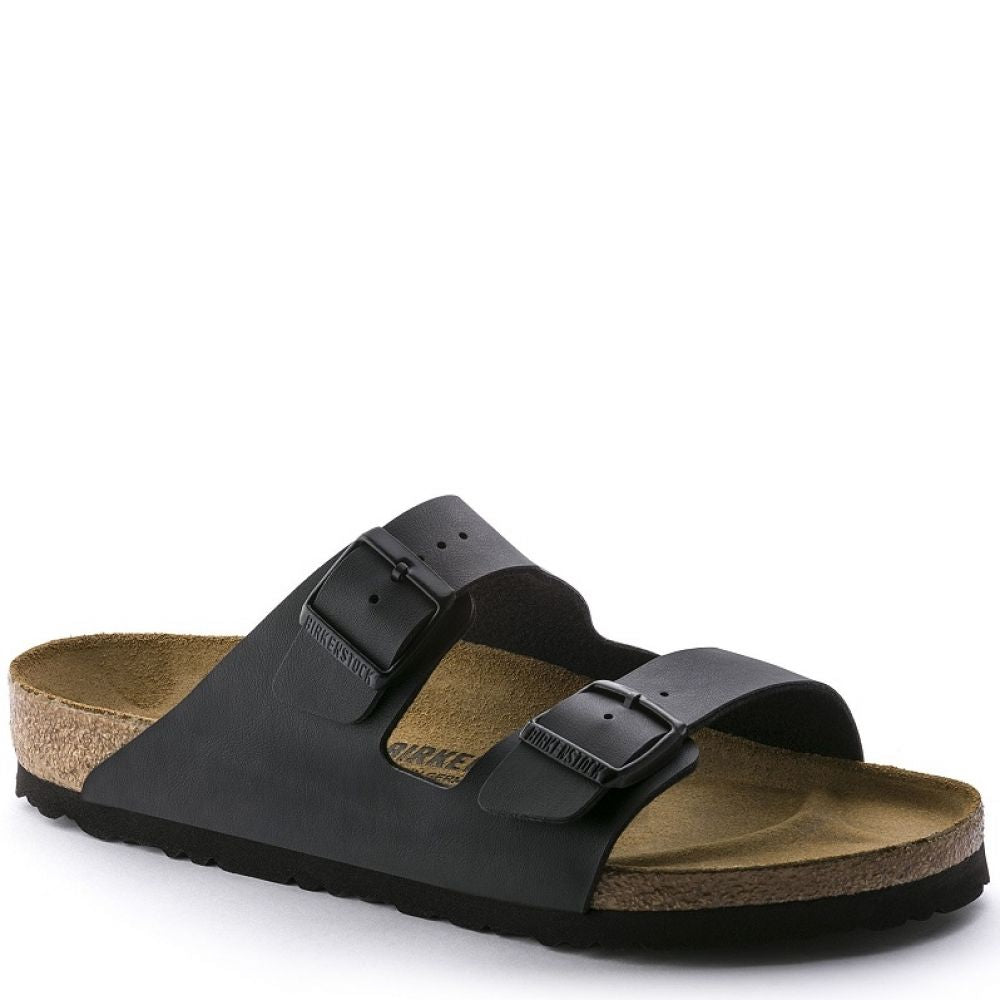 Birkenstock Arizona Birko-Flor in Black - Main Image