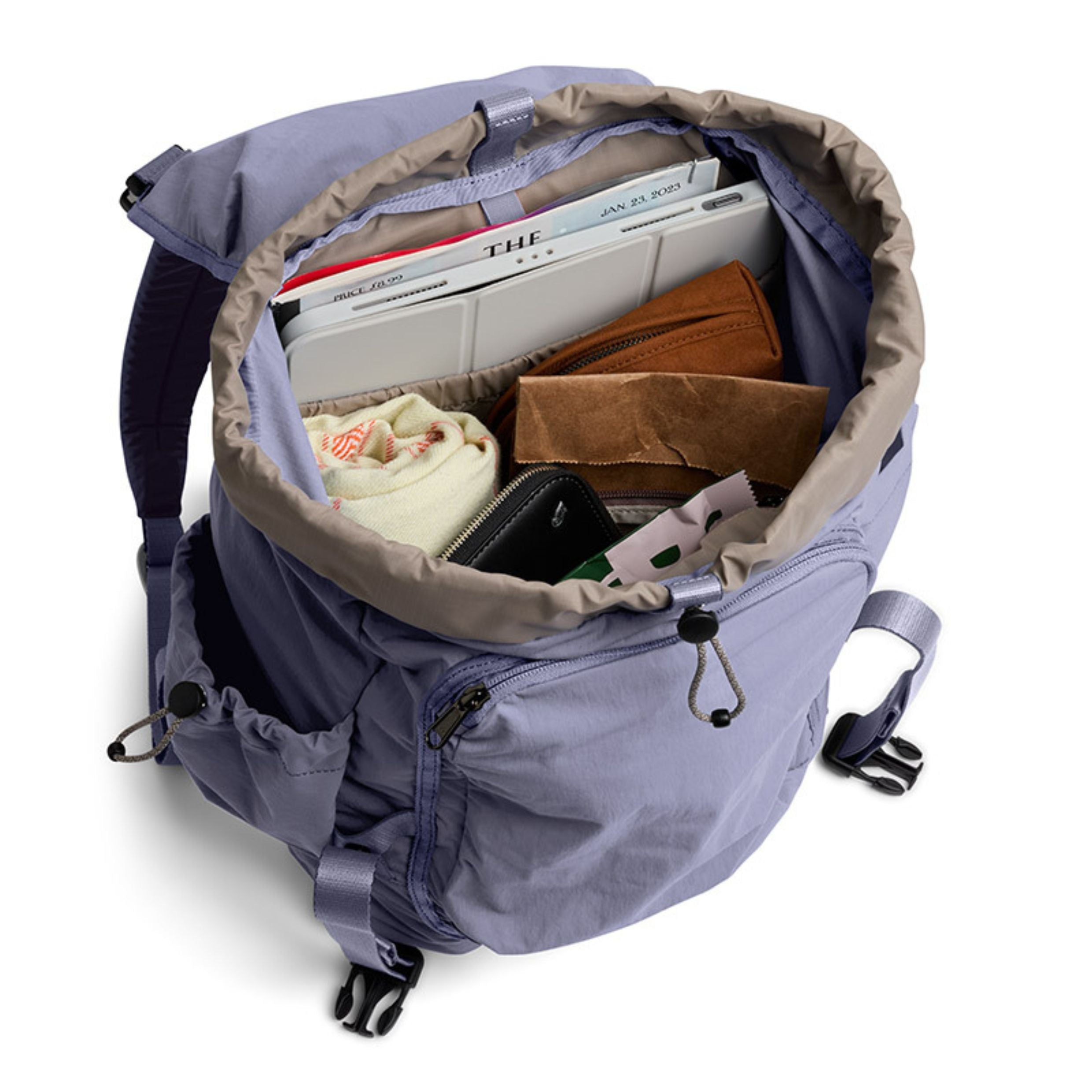 リラックス Bellroy Cinch Backpack in Lilac Haze – Te Koop