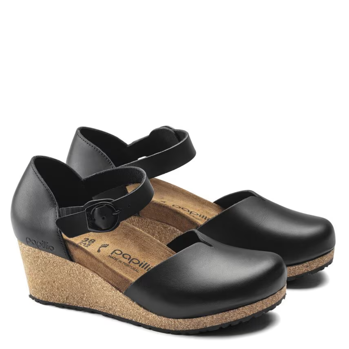 Birkenstock Women's Mary Leather in Black (Narrow Width)