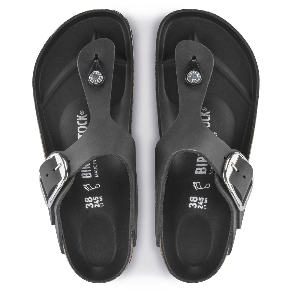 Birkenstock Gizeh Big Buckle Cuir huilé pour femme