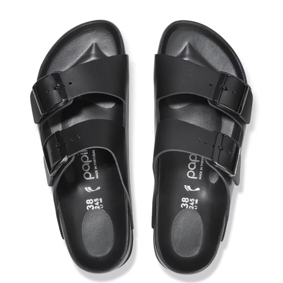 Birkenstock Women's Arizona Flex Platform Leather in Black
