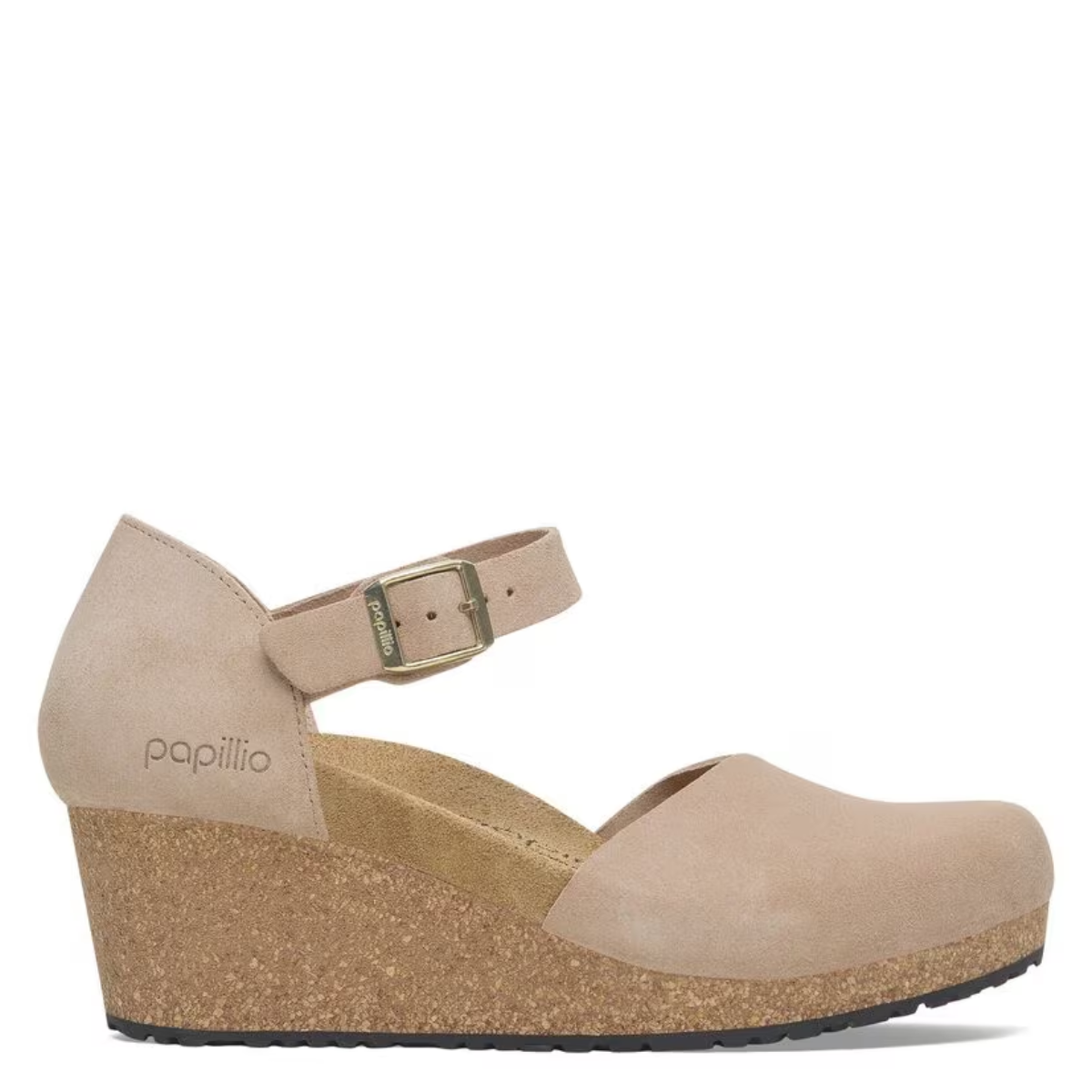 Birkenstock Mary Suede Leather in Warm Sand
