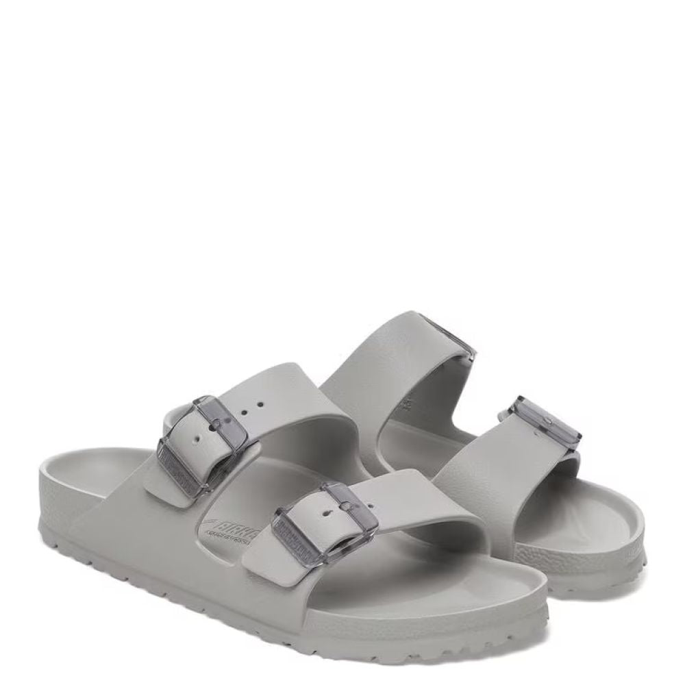 Birkenstock Women's Arizona Stealth Buckle EVA in Stone Coin (Narrow Width)
