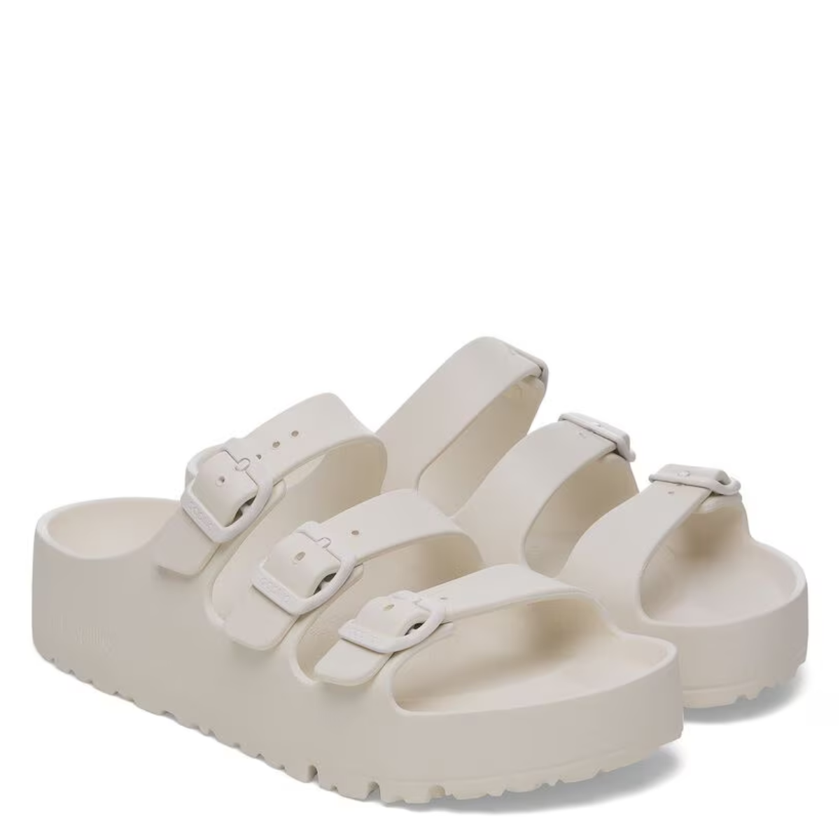 Birkenstock Women's Florida Flex Platform EVA in Eggshell