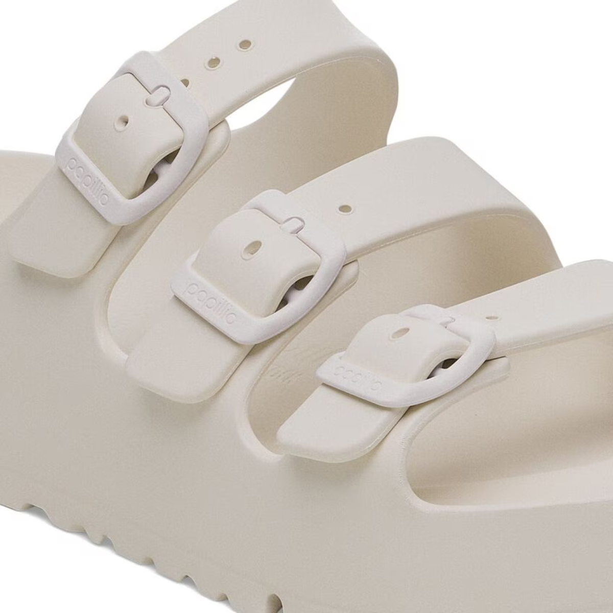 Birkenstock Women's Florida Flex Platform EVA in Eggshell