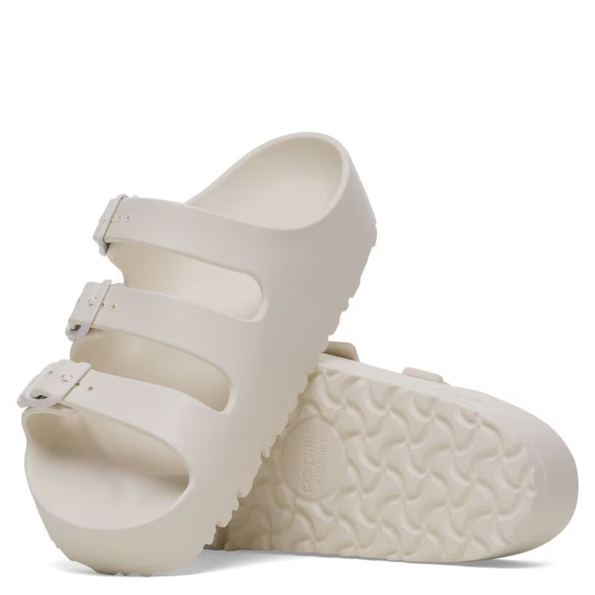 Birkenstock Women's Florida Flex Platform EVA in Eggshell