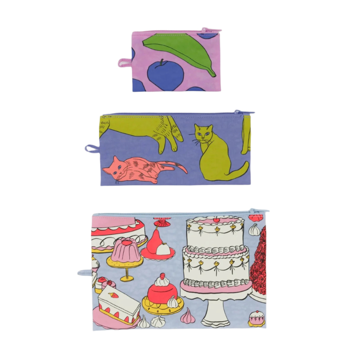 Baggu Flat Pouch Set