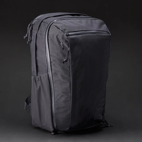 Evergoods Civic Travel Bag 26L - X-Pac in Black and Coyote Brown