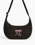 Baggu Medium Denim Crescent Bag Custom