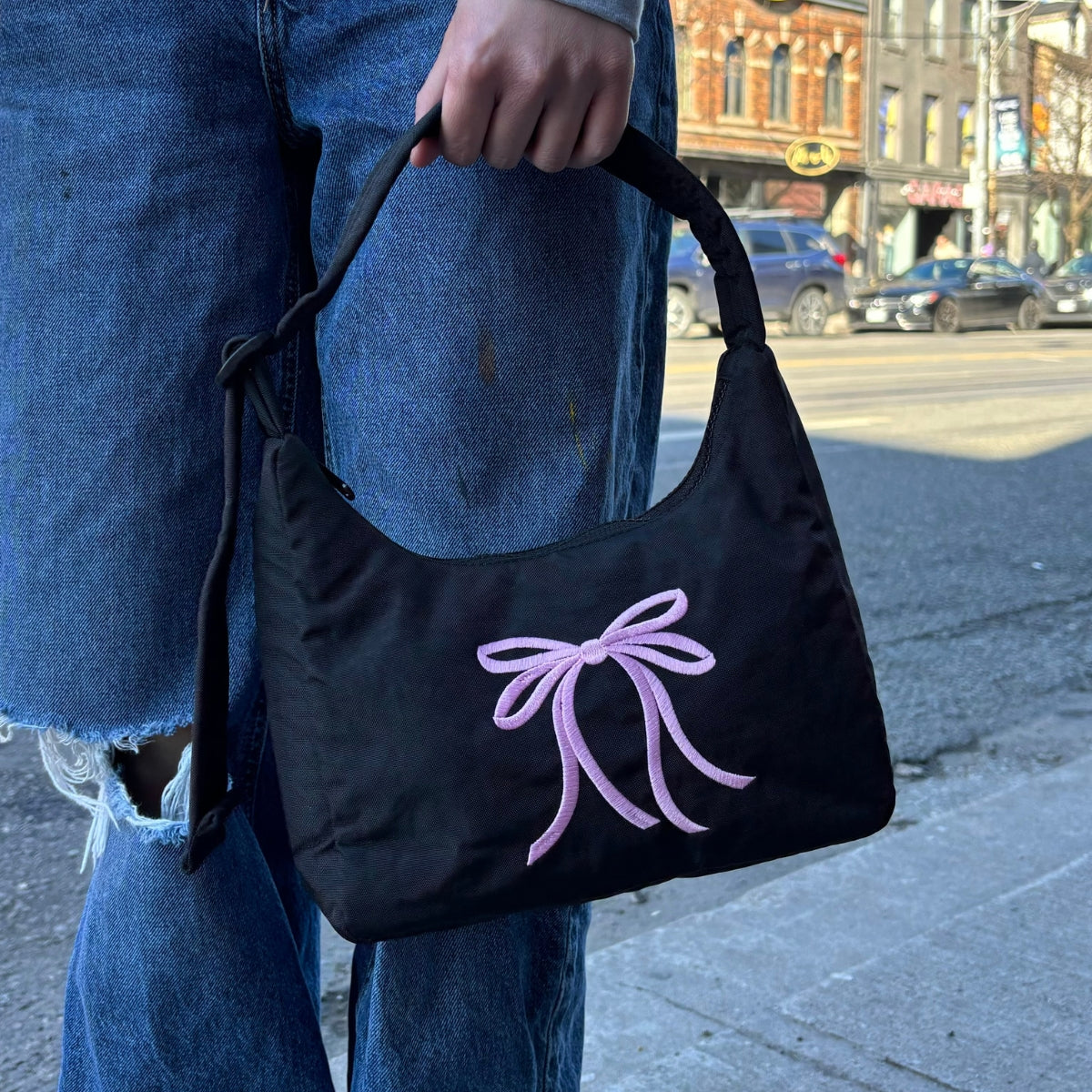 Baggu Mini Nylon Shoulder Bag Custom