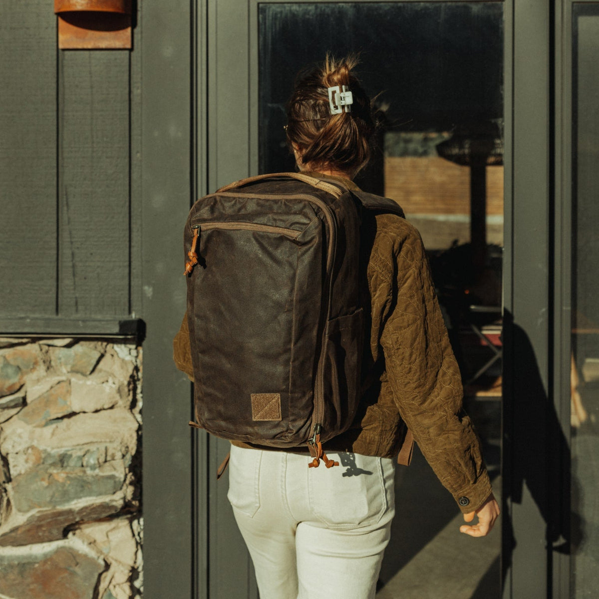 Evergoods Civic Travel Bag 20L - Waxed Tan