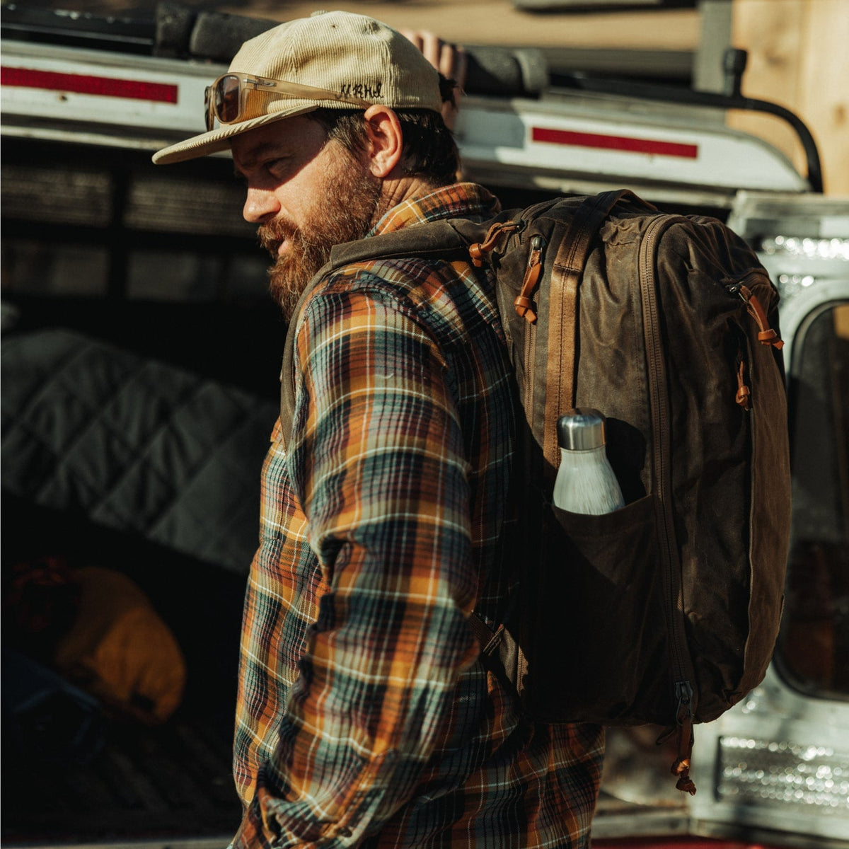 Evergoods Civic Travel Bag 26L - Waxed Tan