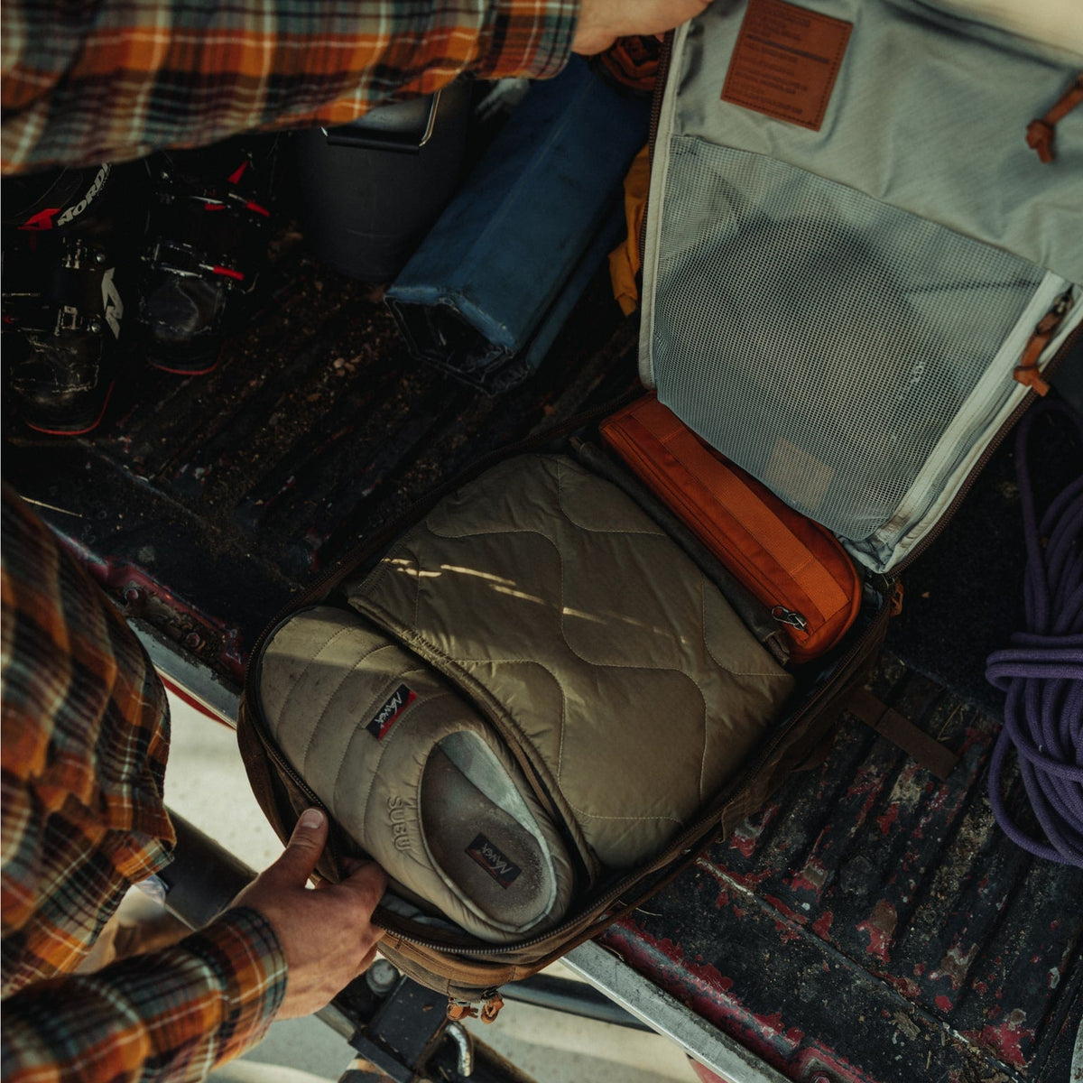 Evergoods Civic Travel Bag 26L - Waxed Tan