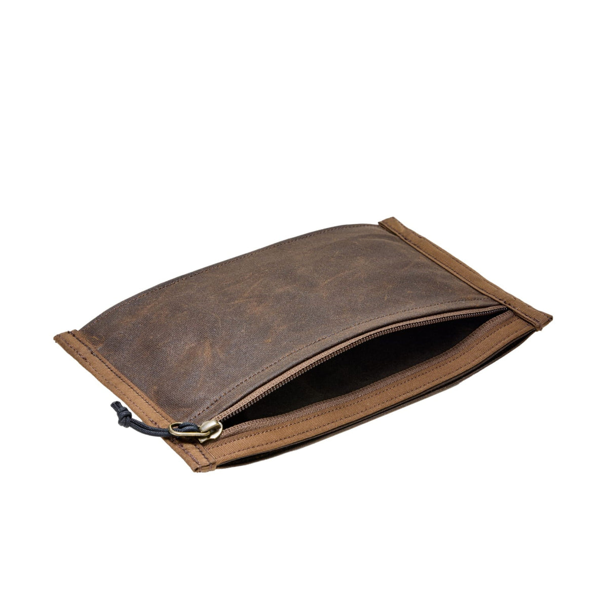 Evergoods Civic Flat Pouch - Waxed Tan