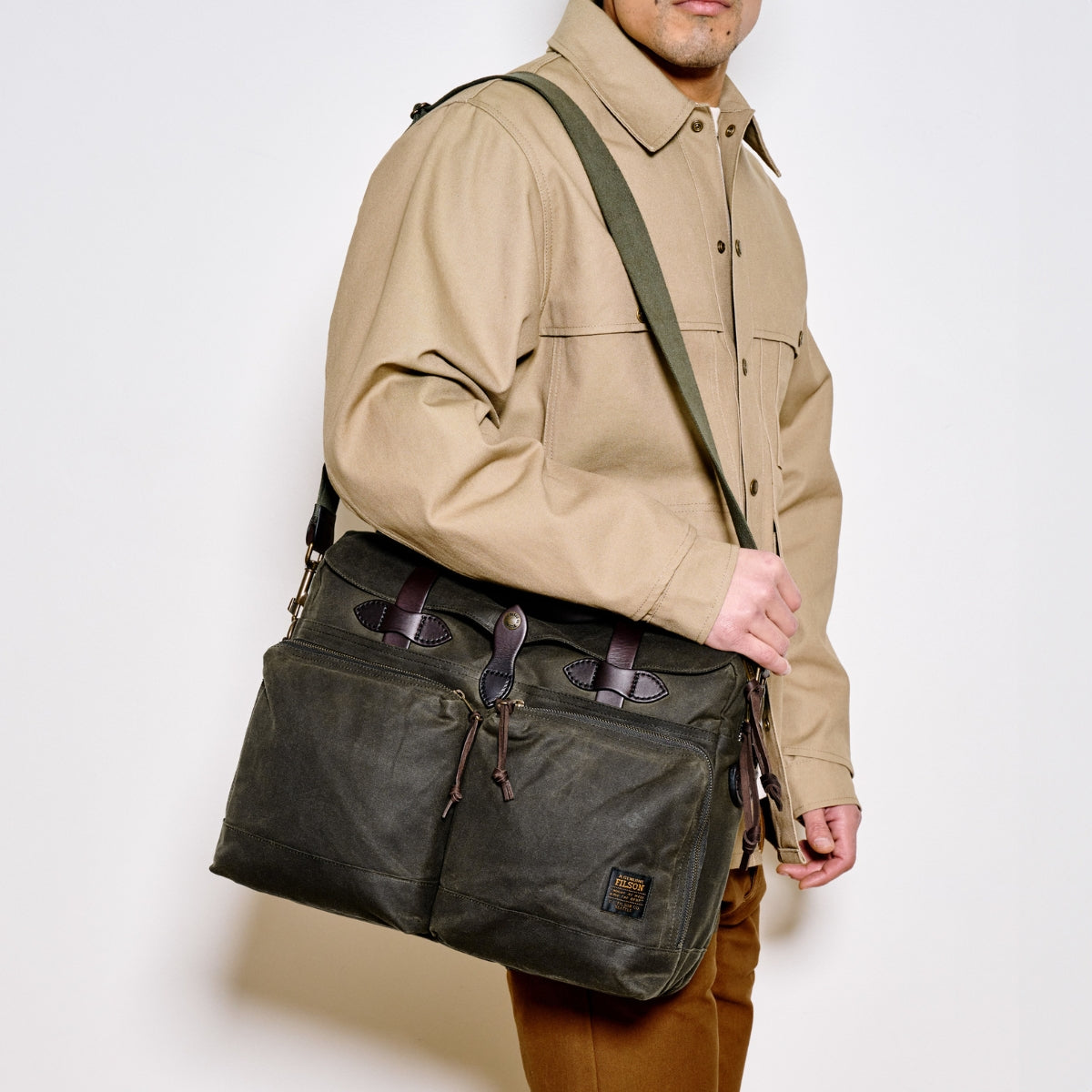 Filson 24 Hour Tin Cloth Briefcase