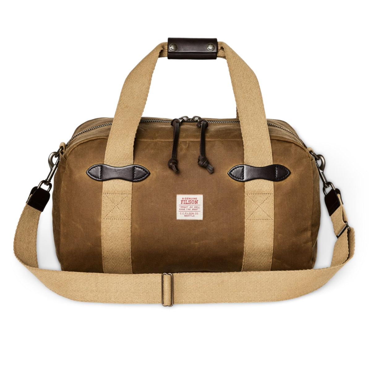 Petit sac de sport Filson en tissu d'étain