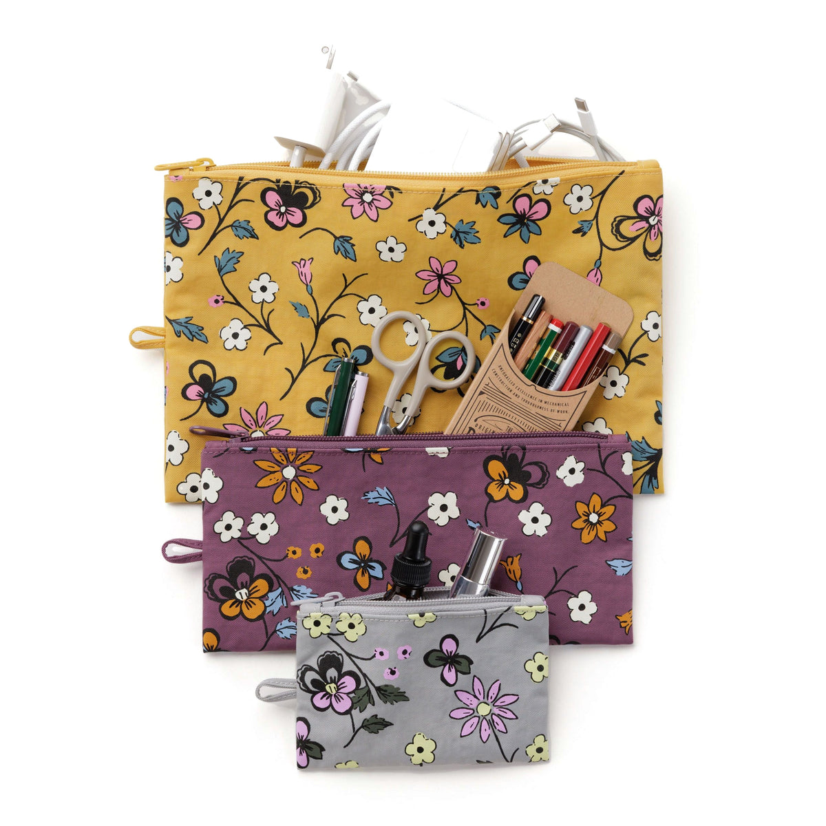 Baggu Flat Pouch Set