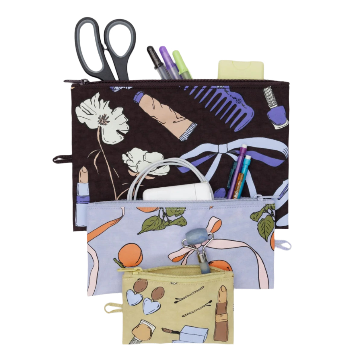 Baggu Flat Pouch Set