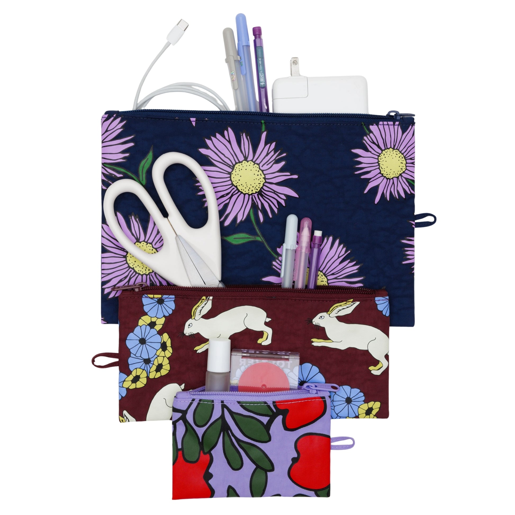 Baggu Flat Pouch Set