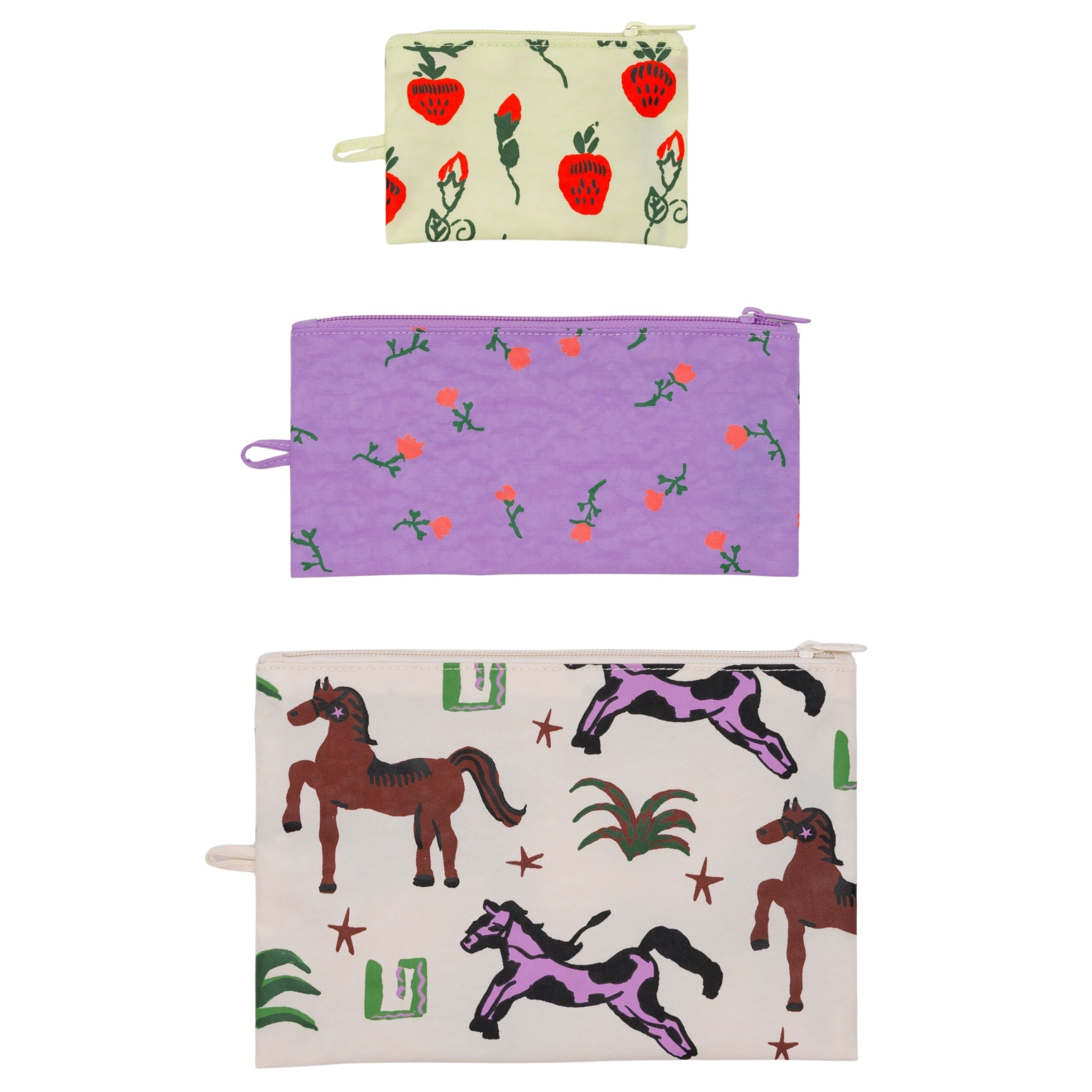 Baggu Flat Pouch Set