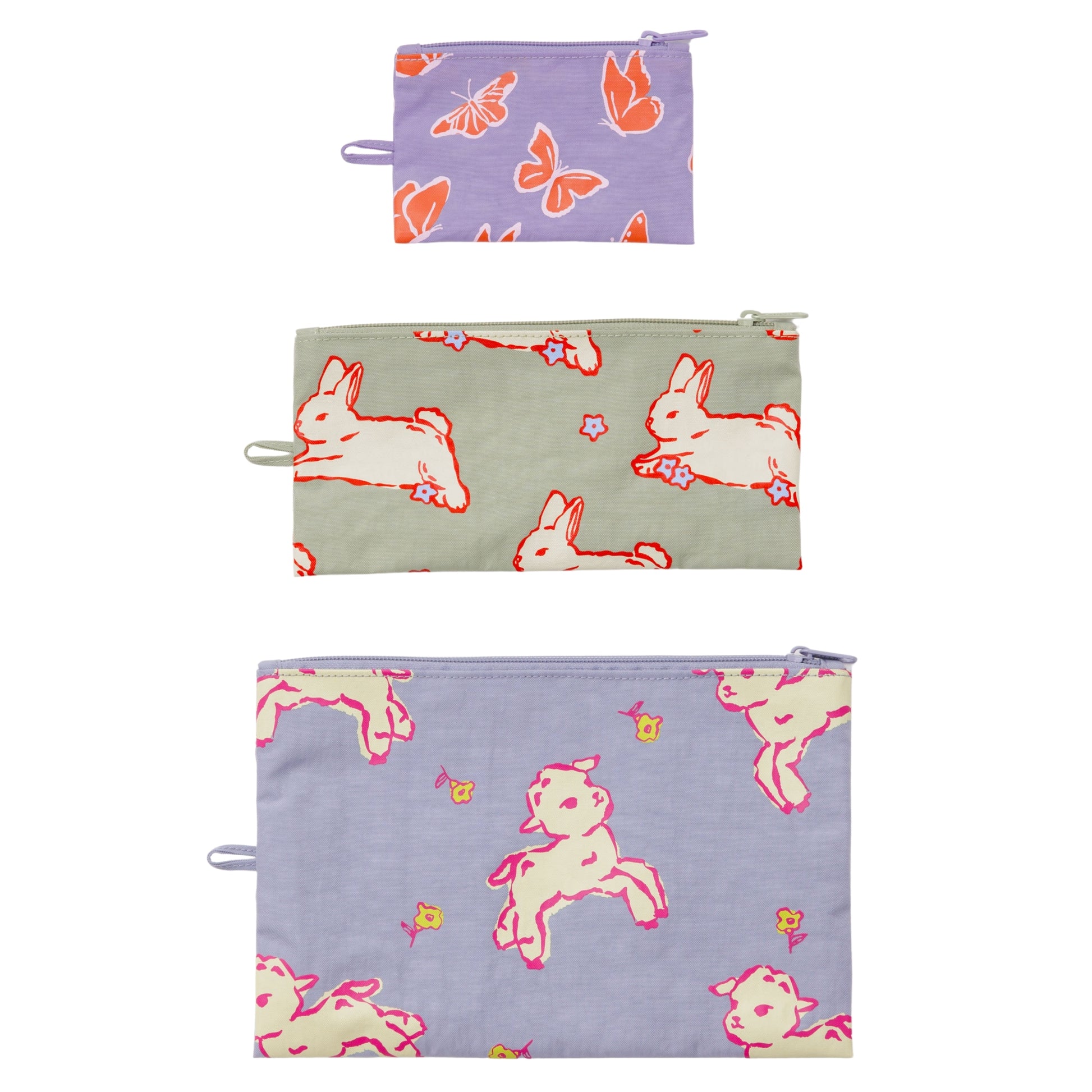 Baggu Flat Pouch Set