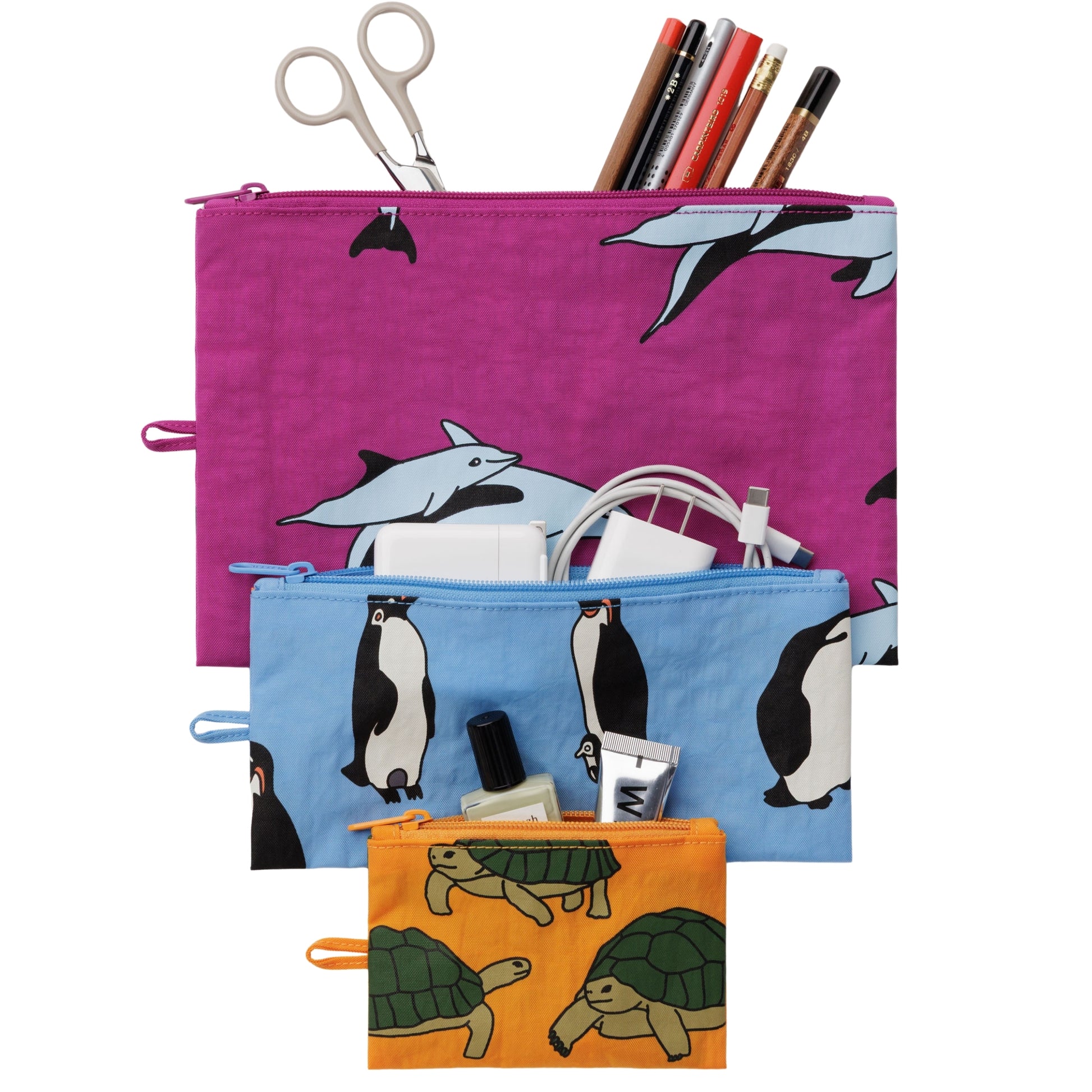 Baggu Flat Pouch Set
