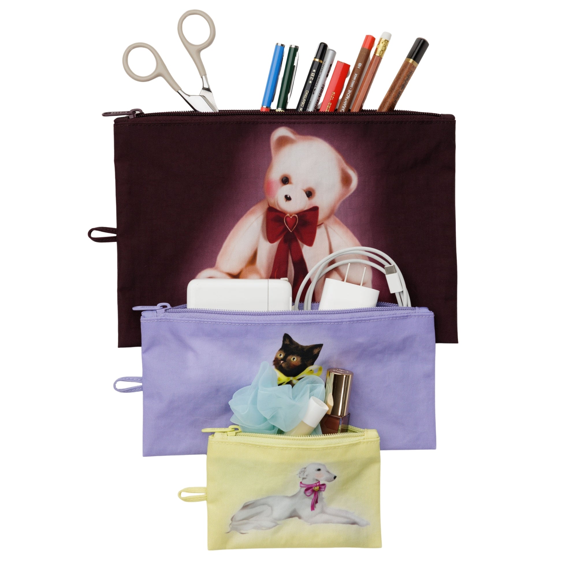 Baggu Flat Pouch Set