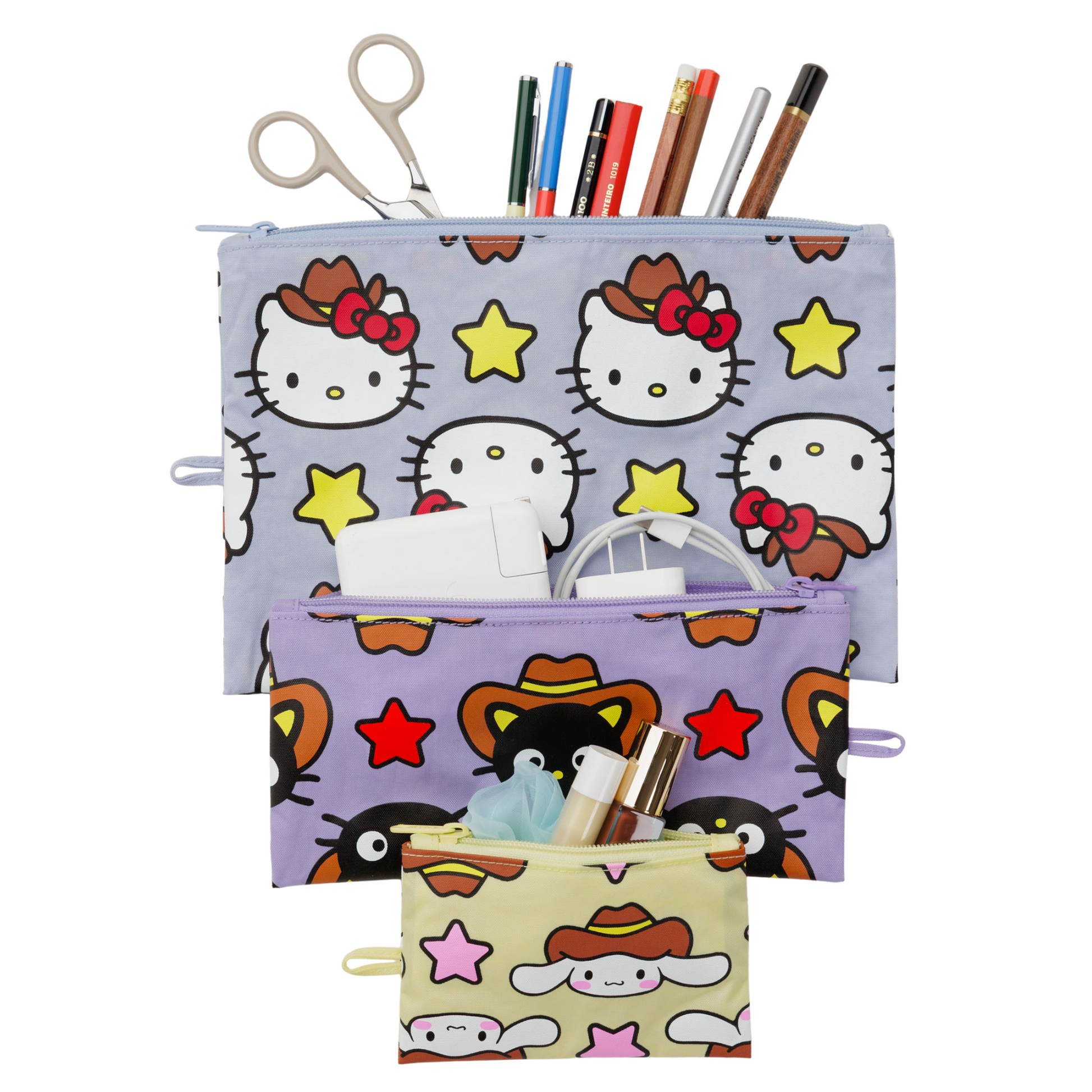Baggu Flat Pouch Set
