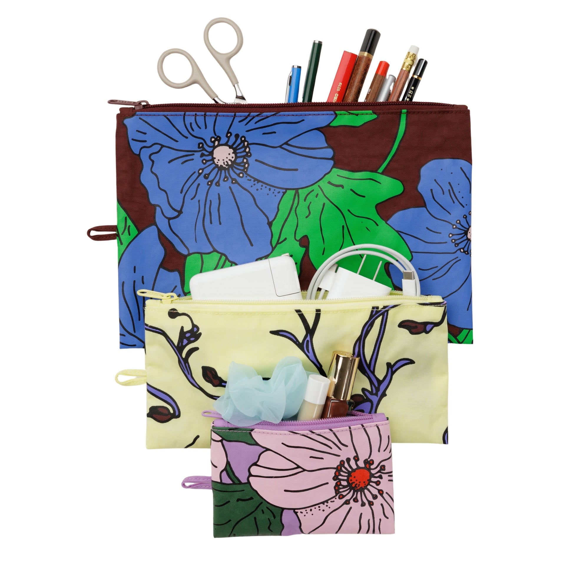 Baggu Flat Pouch Set