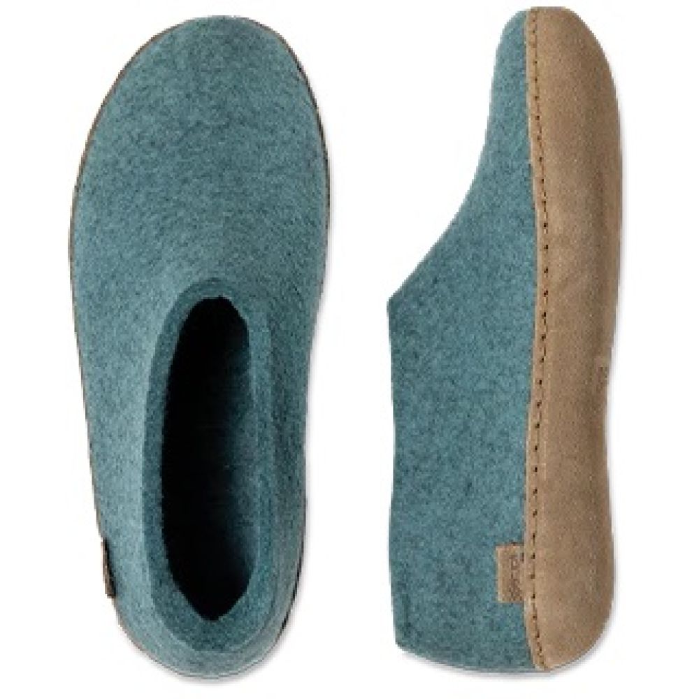 Glerups Shoe Leather Sole in North Sea