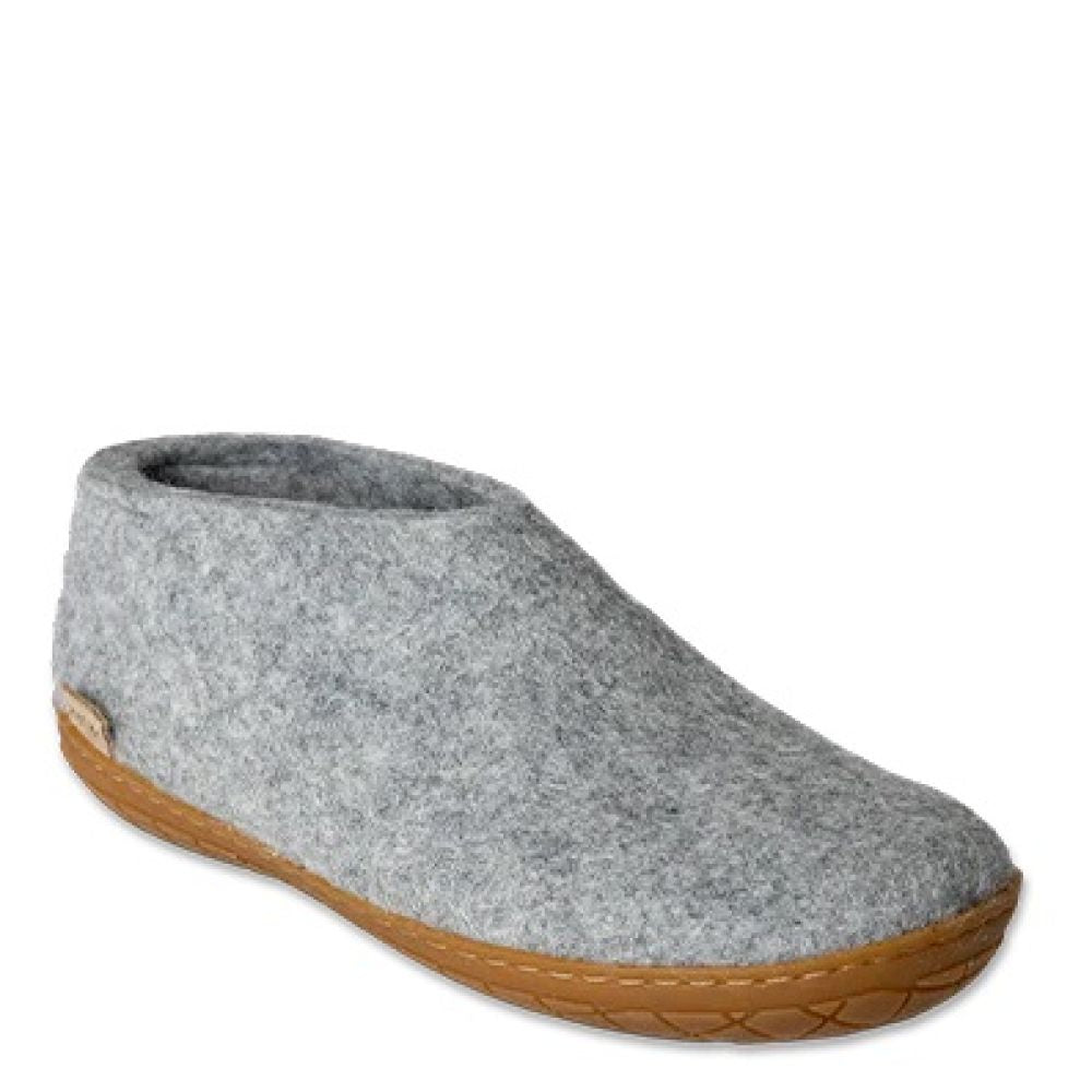 Glerups Shoe Natural Rubber Sole in Grey