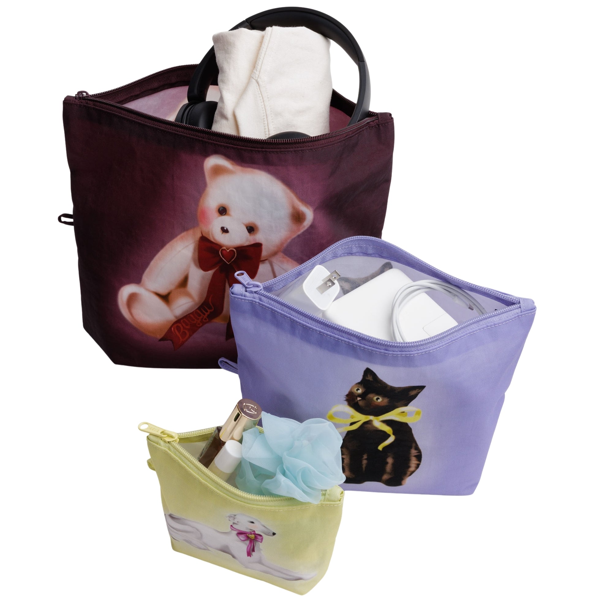 Baggu Go Pouch Set