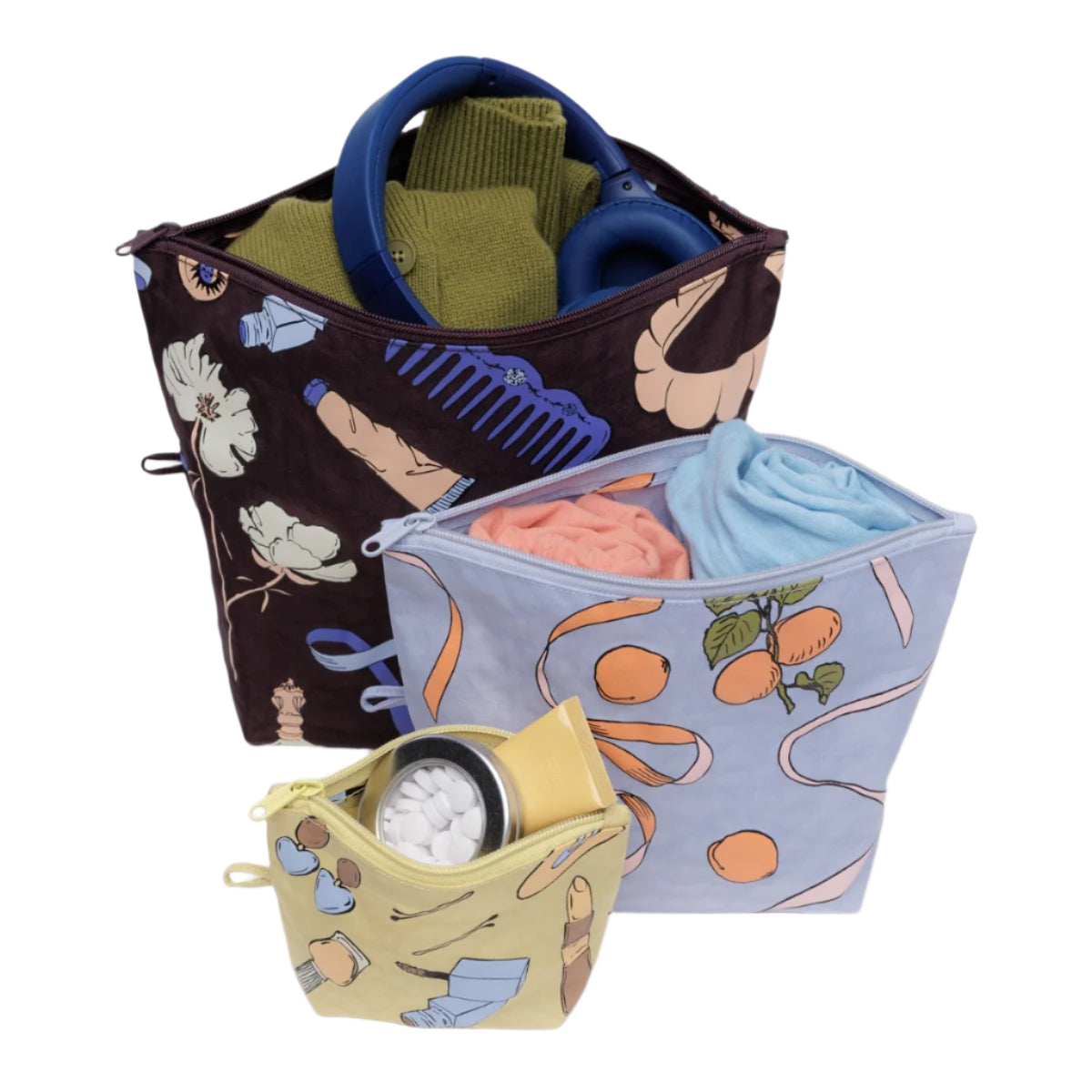 Baggu Go Pouch Set