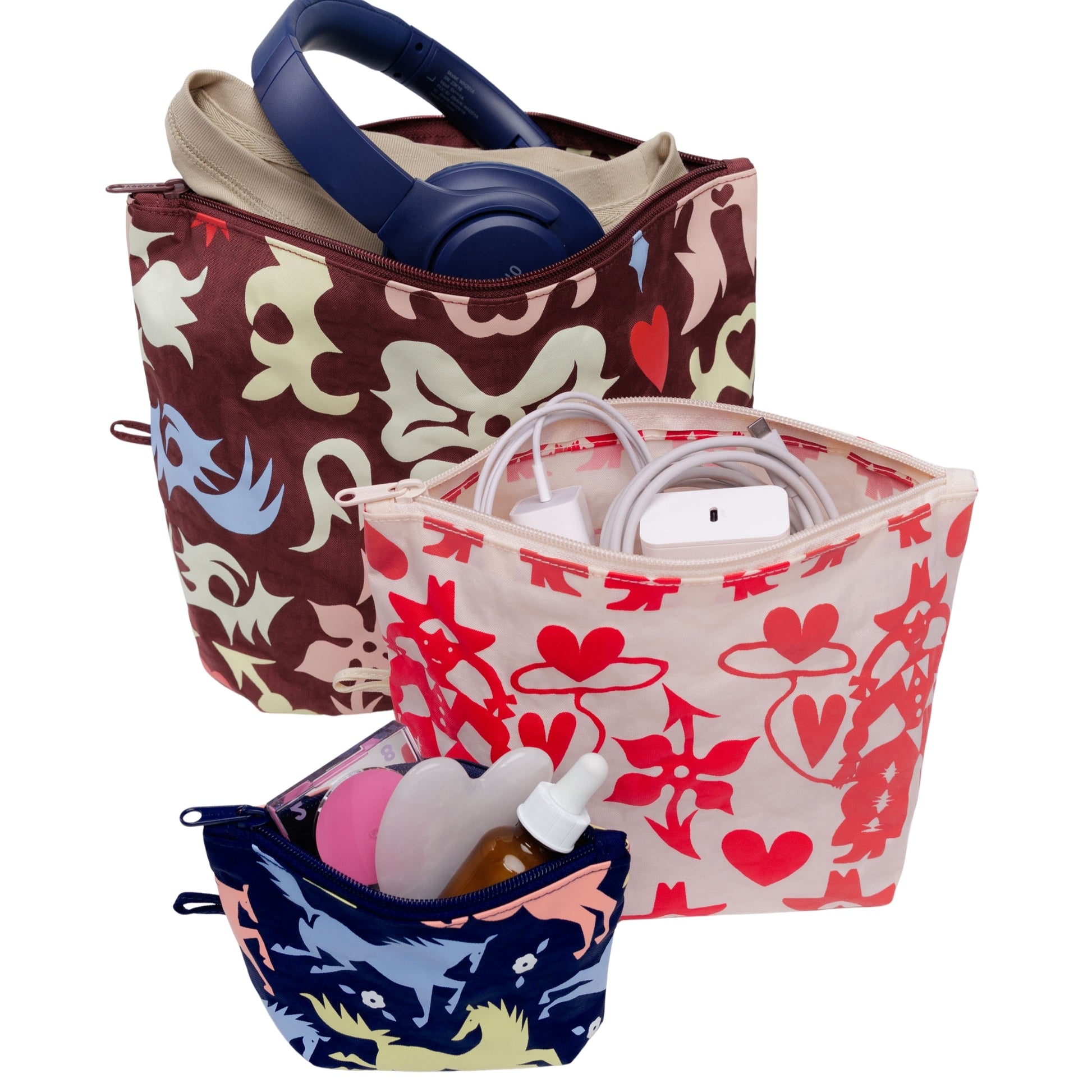 Baggu Go Pouch Set