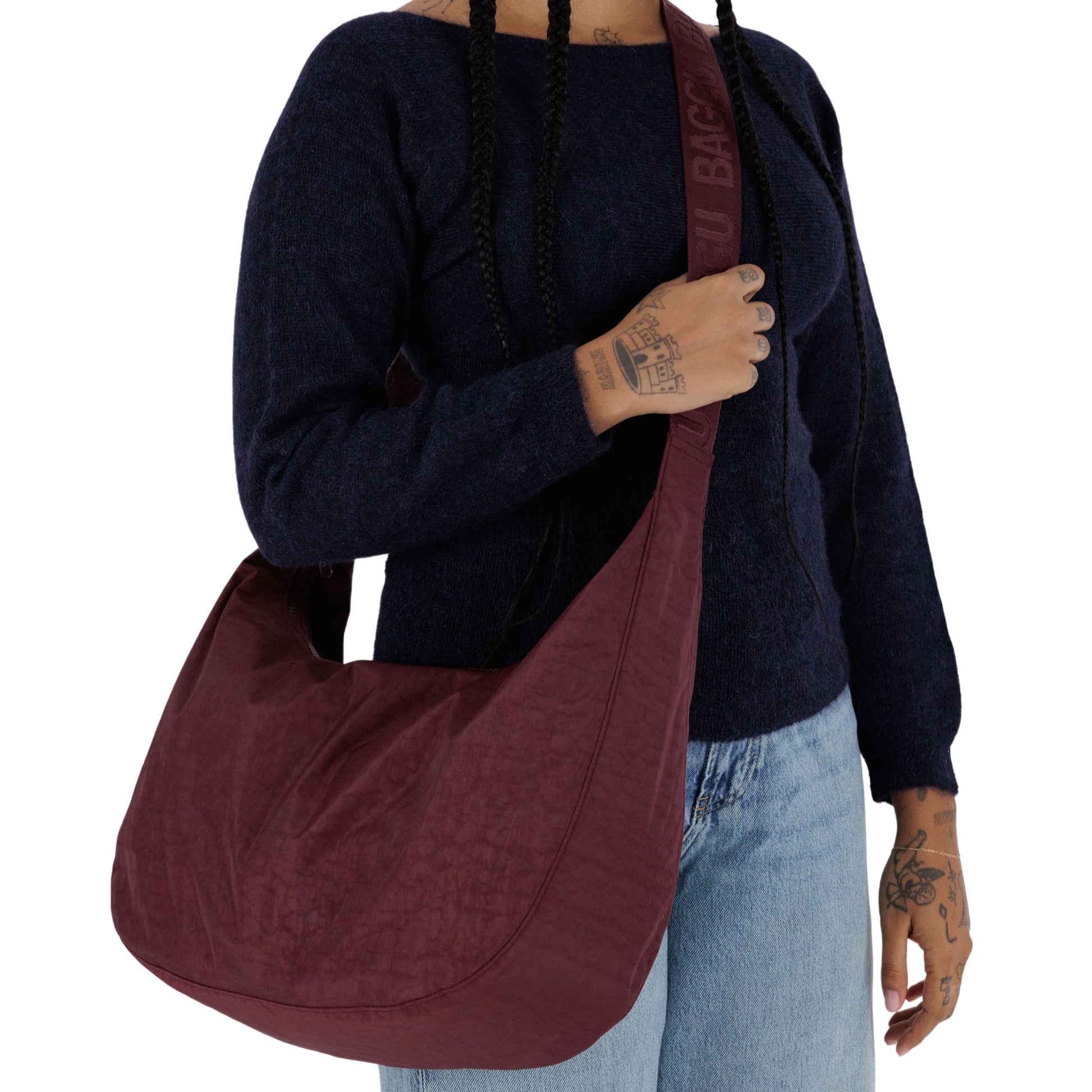 Baggu Large Nylon Crescent Bag